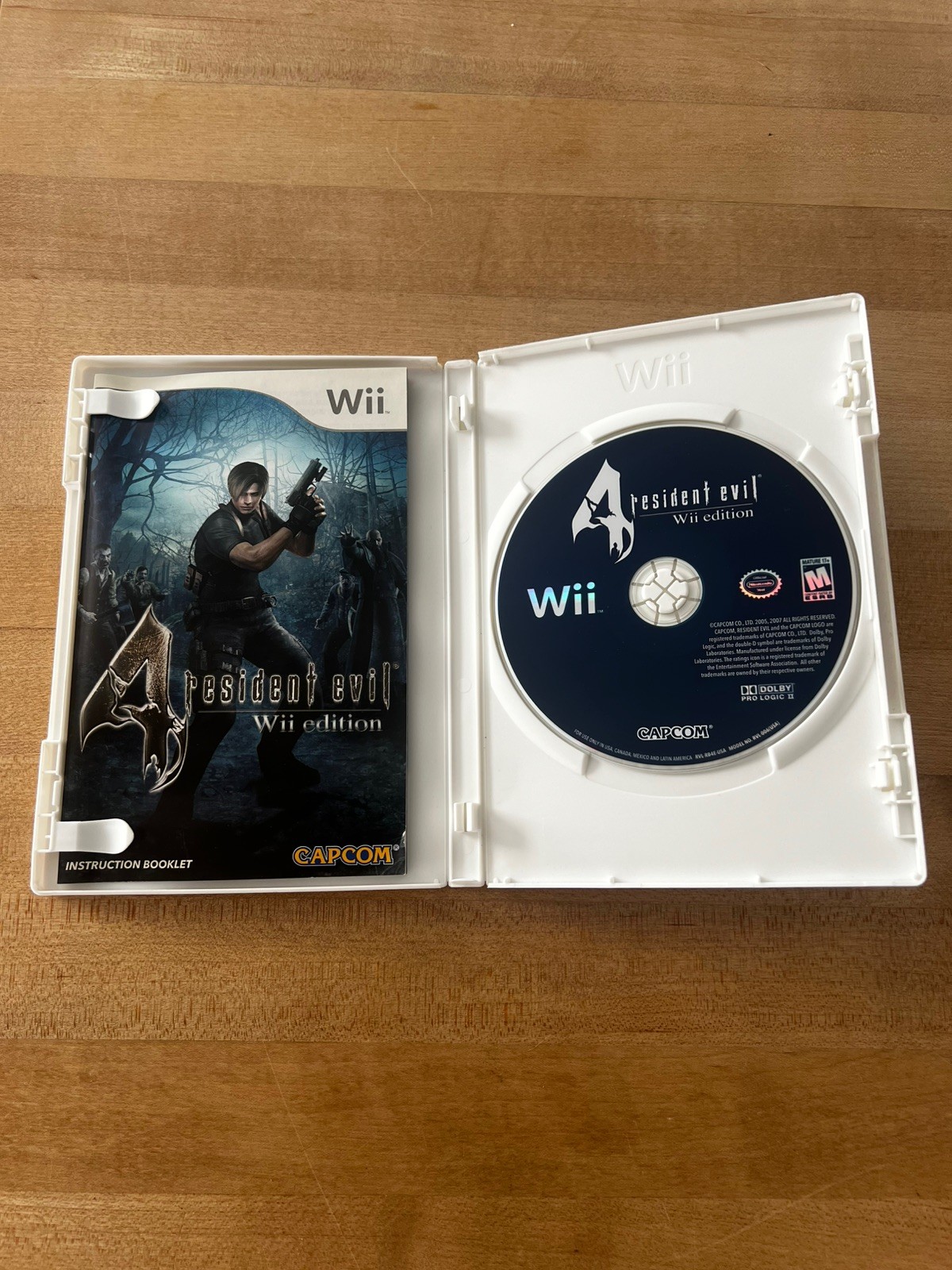 Resident Evil 4 – Wii Edition (Nintendo Wii, 2007) – Complete w/Manual Tested