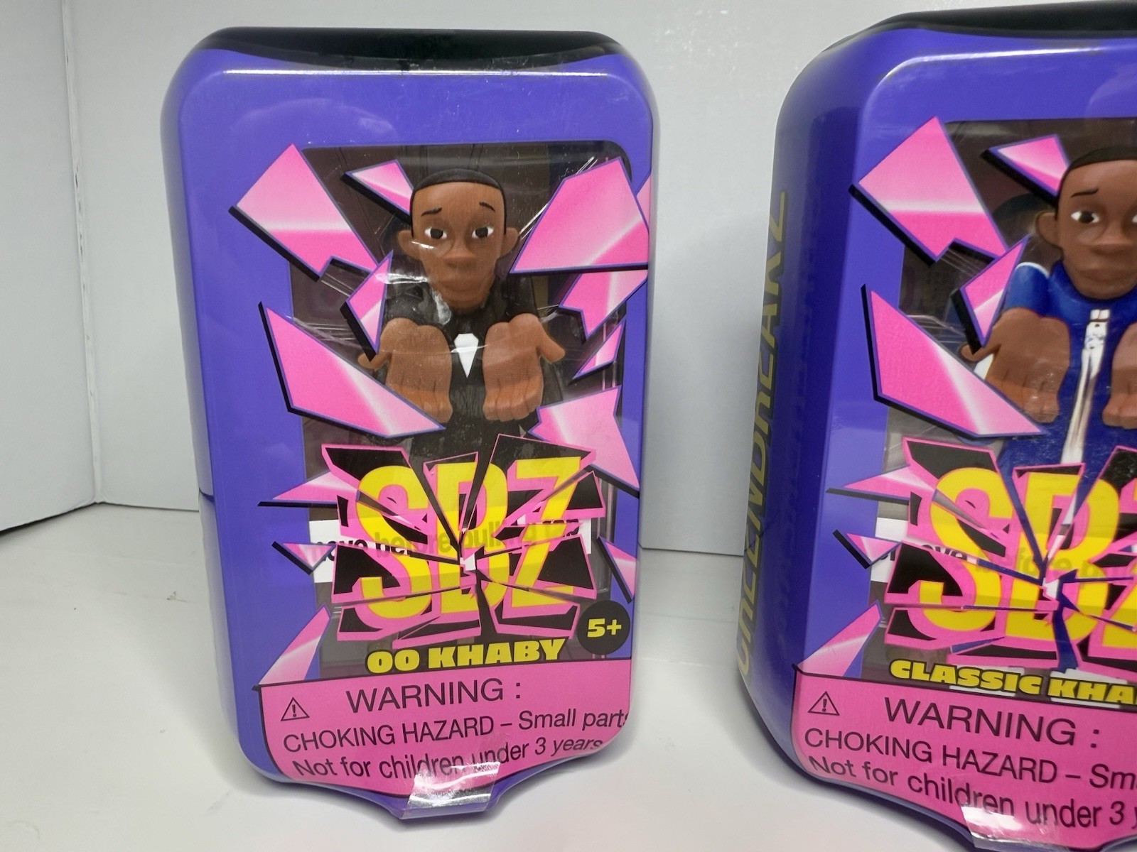 SBZ ScreenBreakZ Lot Of 3 Khaby Figures – Classic, OO, & Delivery – New Sealed