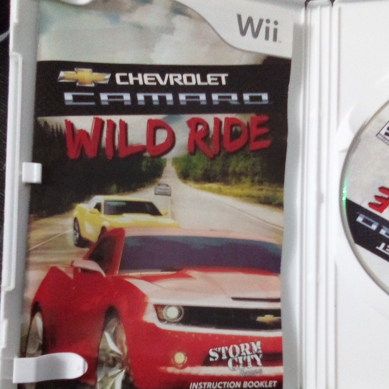 chevrolet camaro wild ride nintendo wii storm city manual multiplayer racing