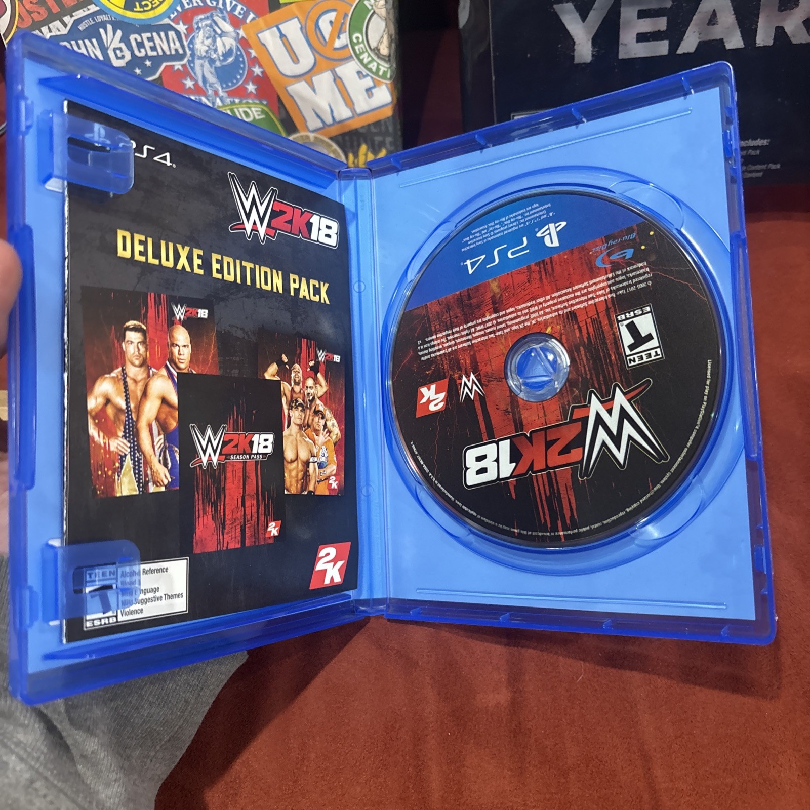 WWE 2K18 Cena (Nuff) Collector’s Edition (PlayStation 4 PS4) Complete Auto Relic
