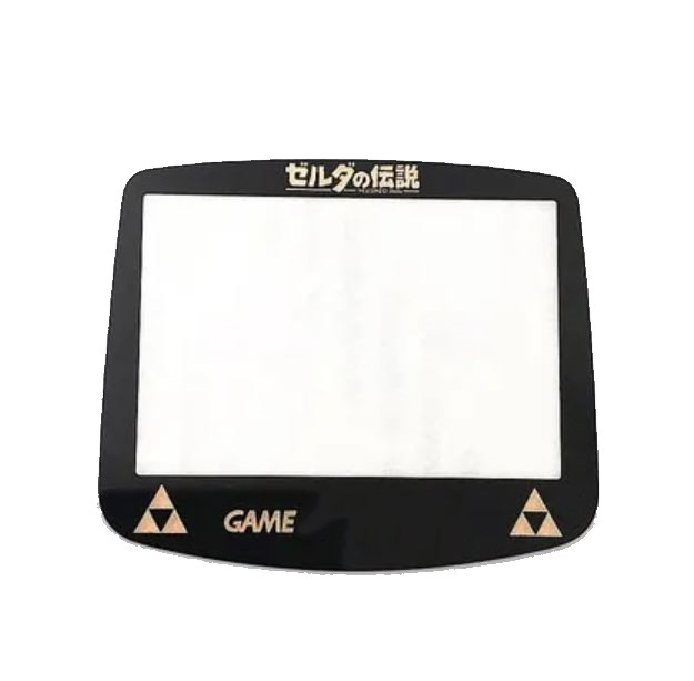 Game Boy Advance IPS Glass Screen Lens – Triforce Style