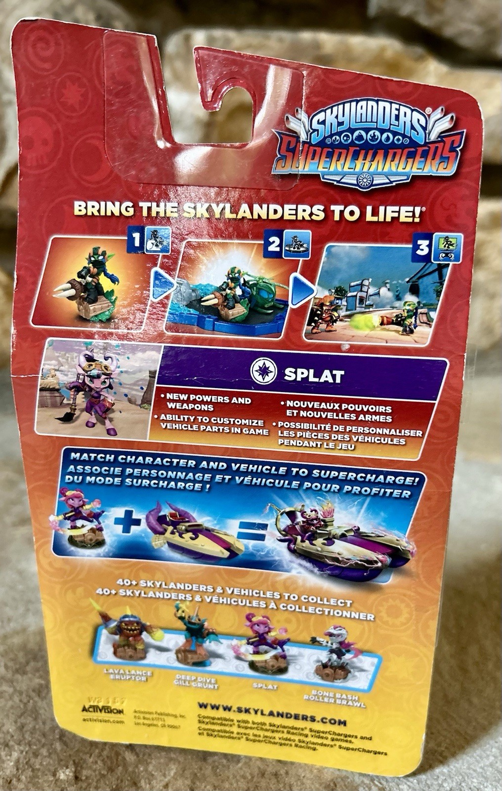SKYLANDERS SUPERCHARGERS SPLAT MAGIC 6+, New In Package, 2015