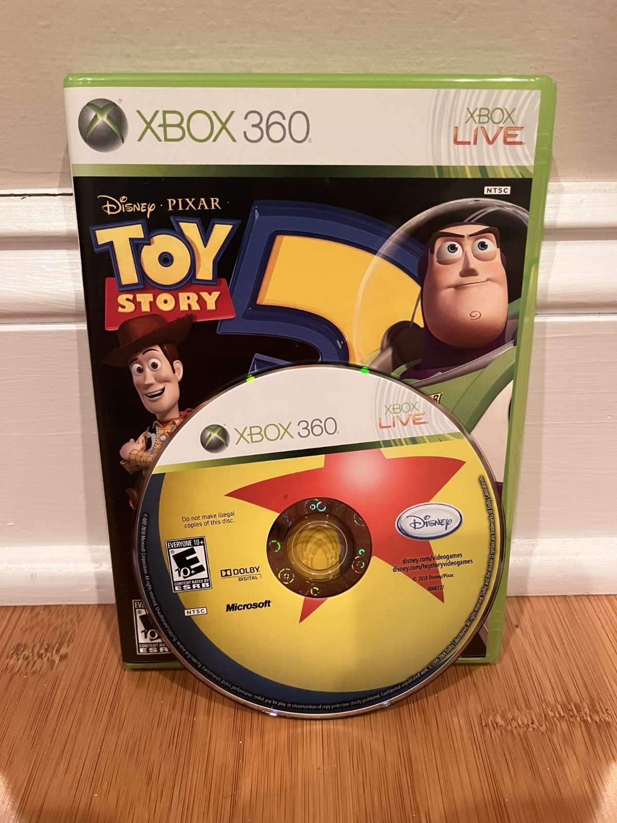 Toy Story 3 – Xbox 360 – Case & Disc – Great Condition – Fully Tested