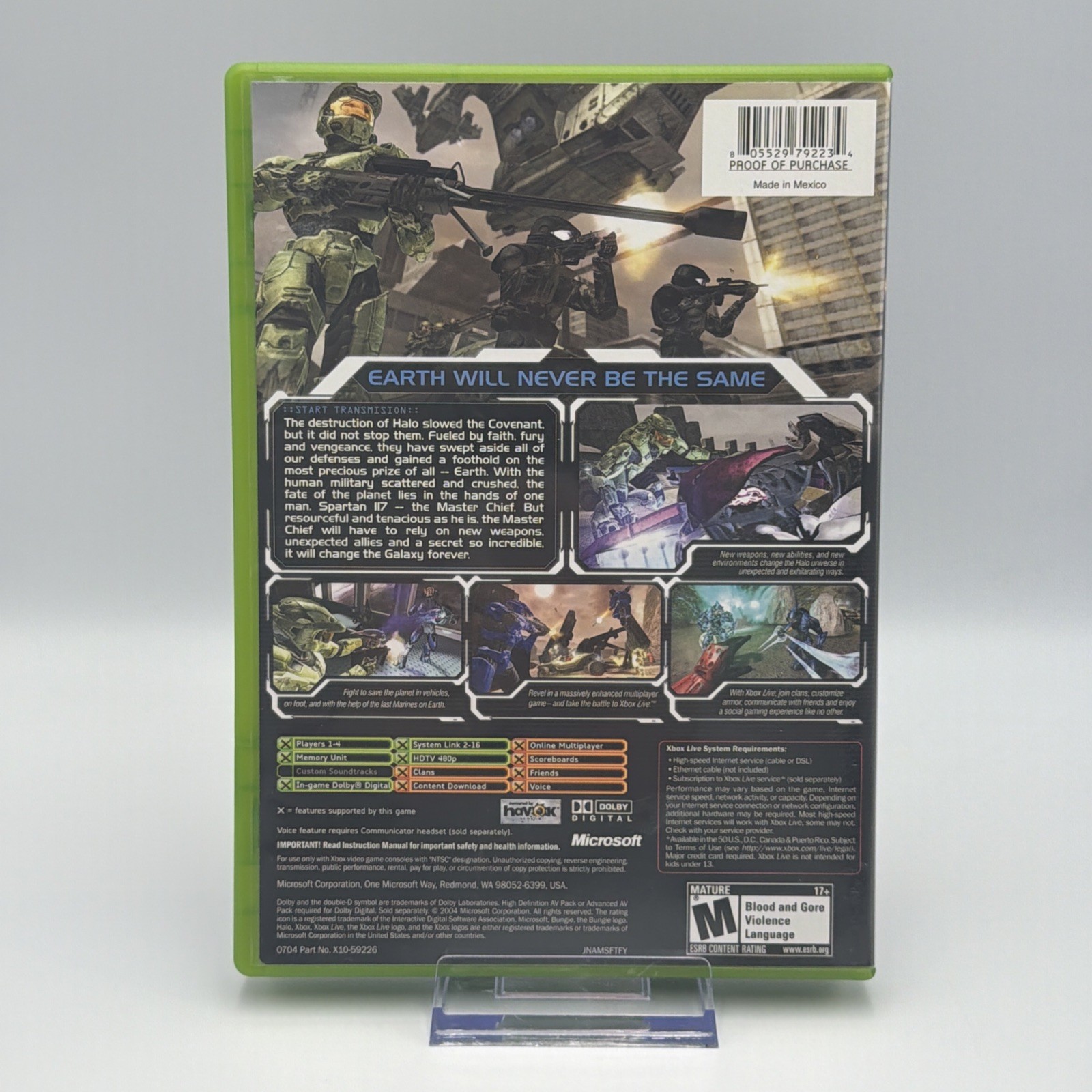 Halo 2 – Microsoft Original Xbox – Complete w/ Manual + Inserts | Mint 🔥
