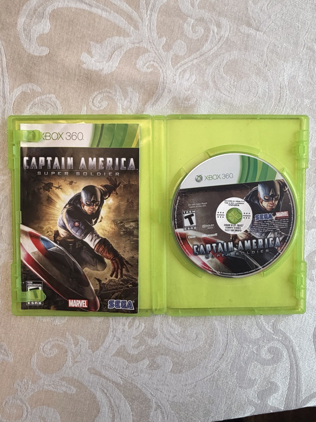 Captain America: Super Soldier Xbox 360 Complete