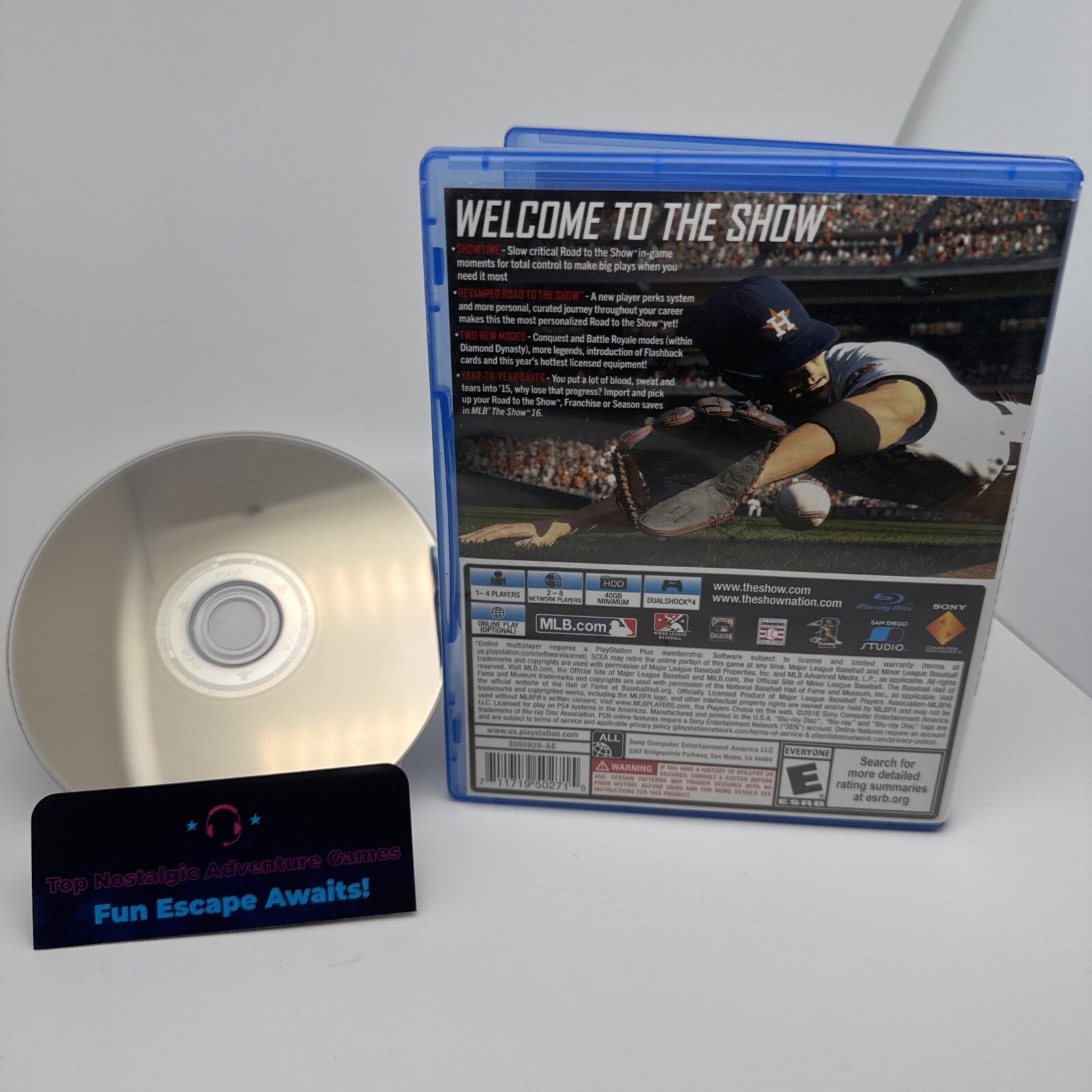 MLB: The Show 16 (Sony PlayStation 4, 2016)