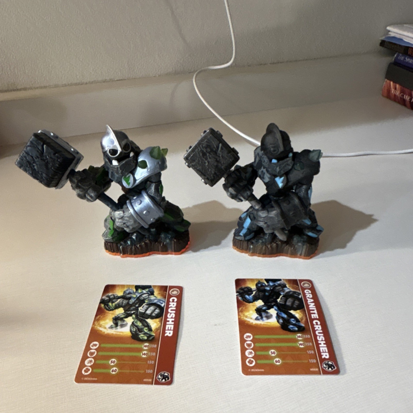 Activision Skylanders Giants Figure Lot Hot Head Swarm Bouncer Crusher Granite