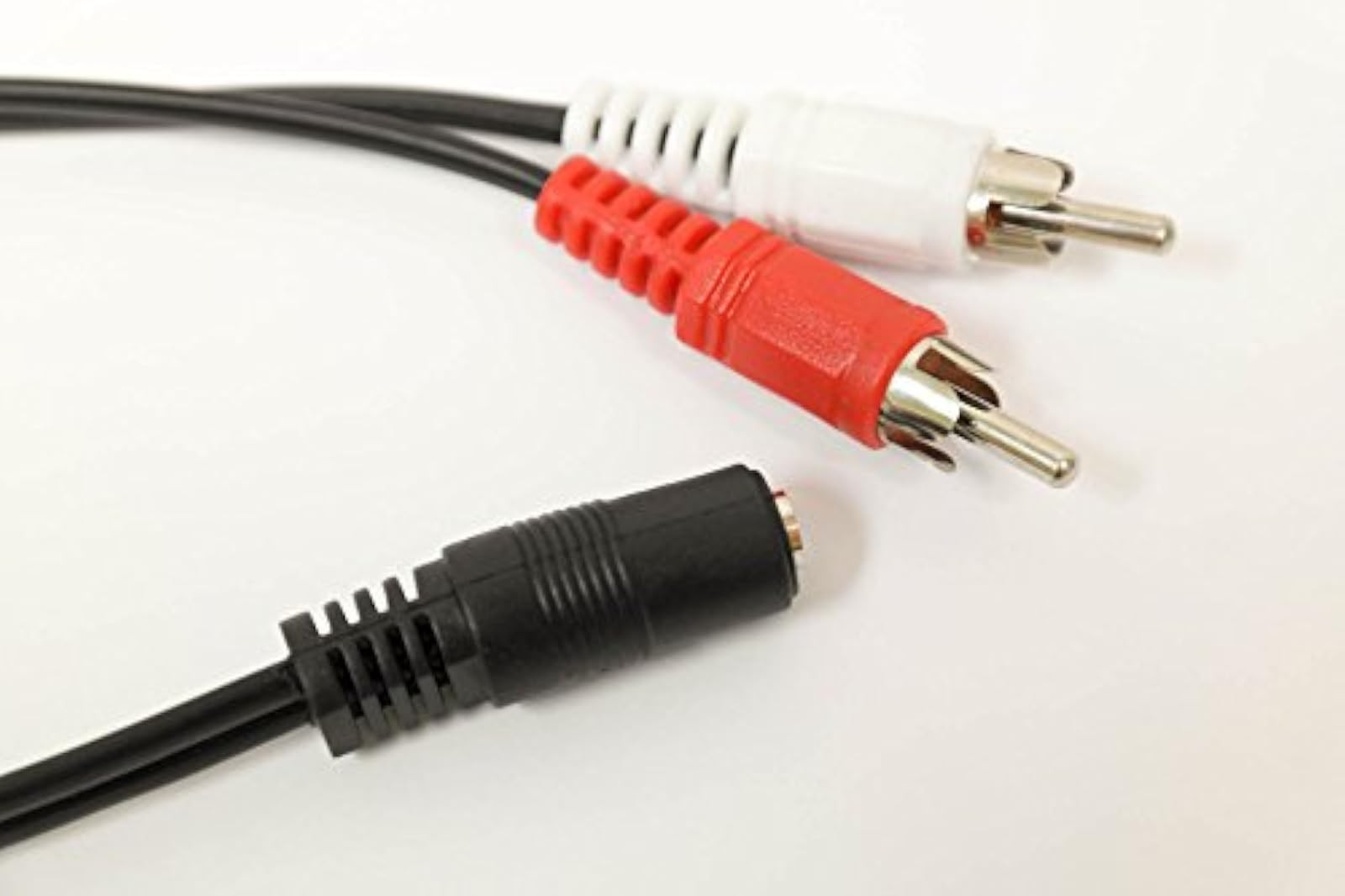 3.5MM Female Jack To 2 RCA Male Plug Audio Y Splitter Cable By Mars