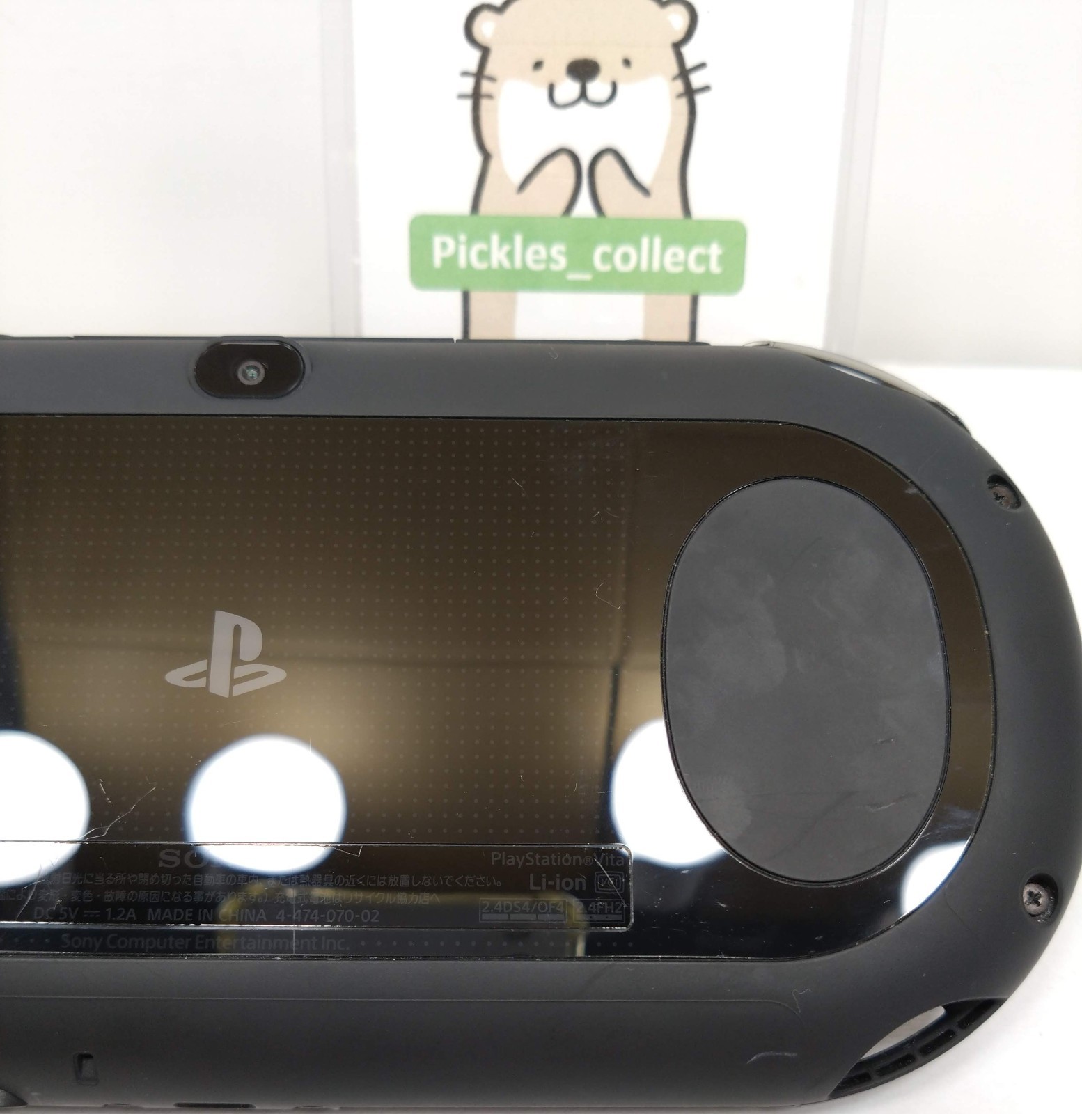 PS Vita Black PCH 2000 ZA11 Console only PSV Tested Sony 0529B
