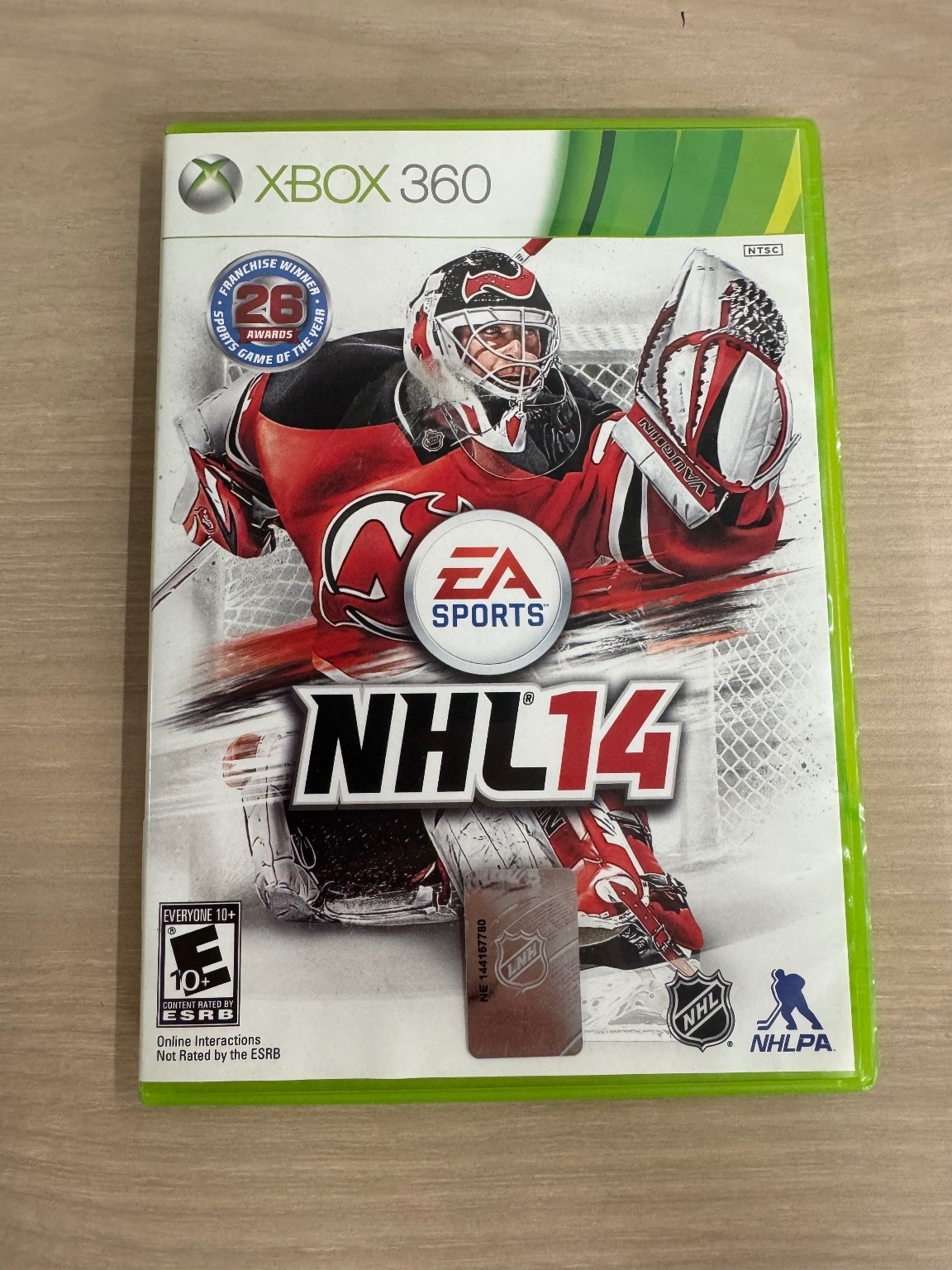 NHL 14 Xbox 360 Video Game EA Sports Hockey Multiplayer NTSC