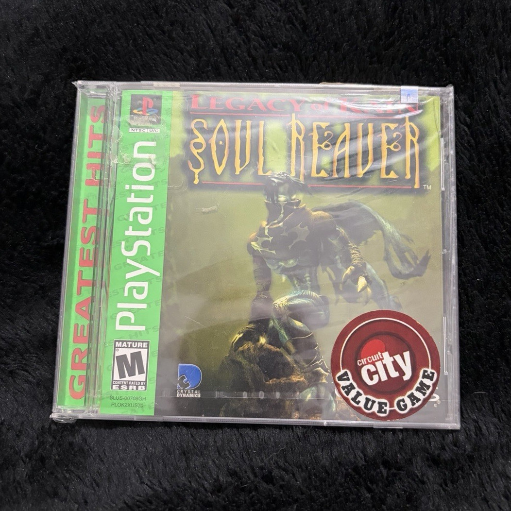 Eidos Interactive Legacy of Kain: Soul Reaver PS1 NTSC-U/C M 1999 Greatest Hits