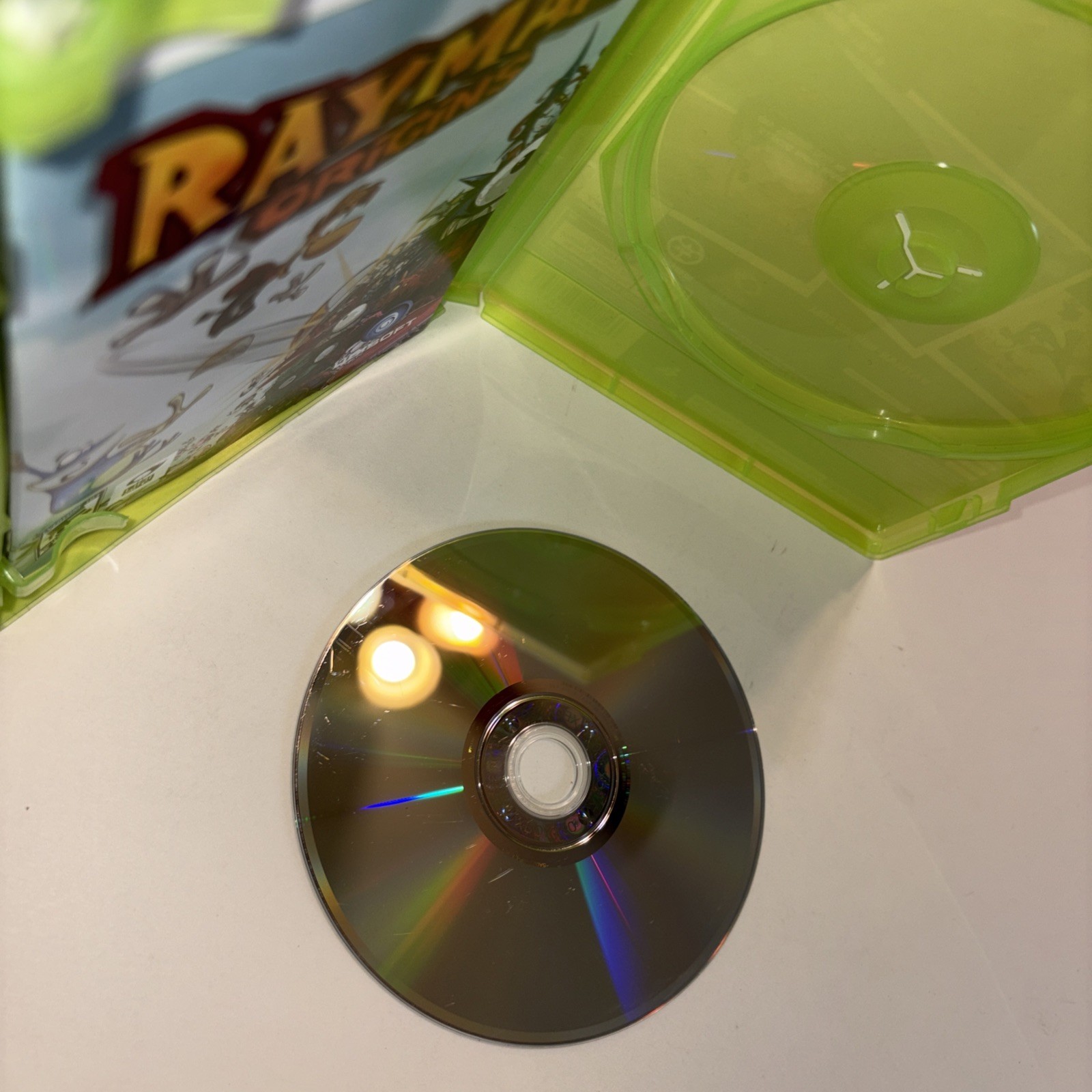 Rayman Origins Microsoft Xbox 360 2011 Complete Untested PREOWNED