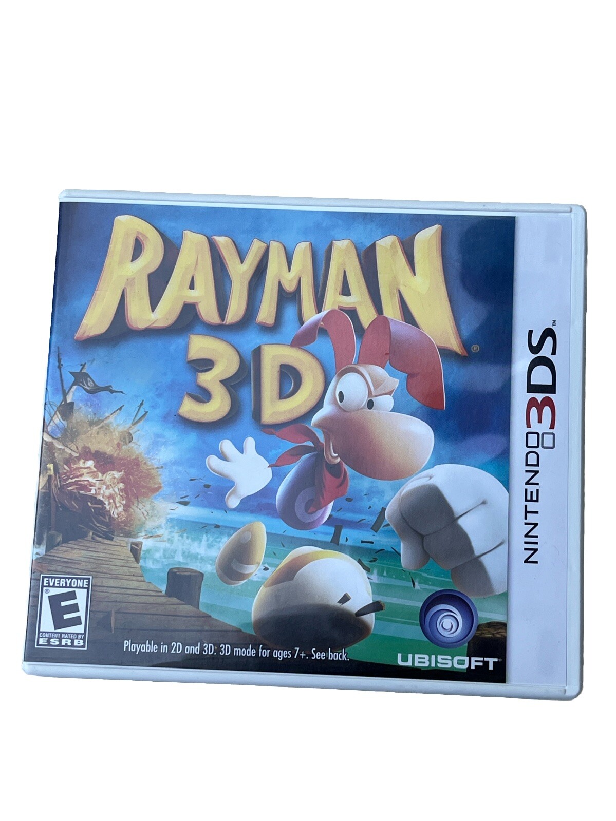 Rayman 3D 3DS (Nintendo 3DS, 2011) Game