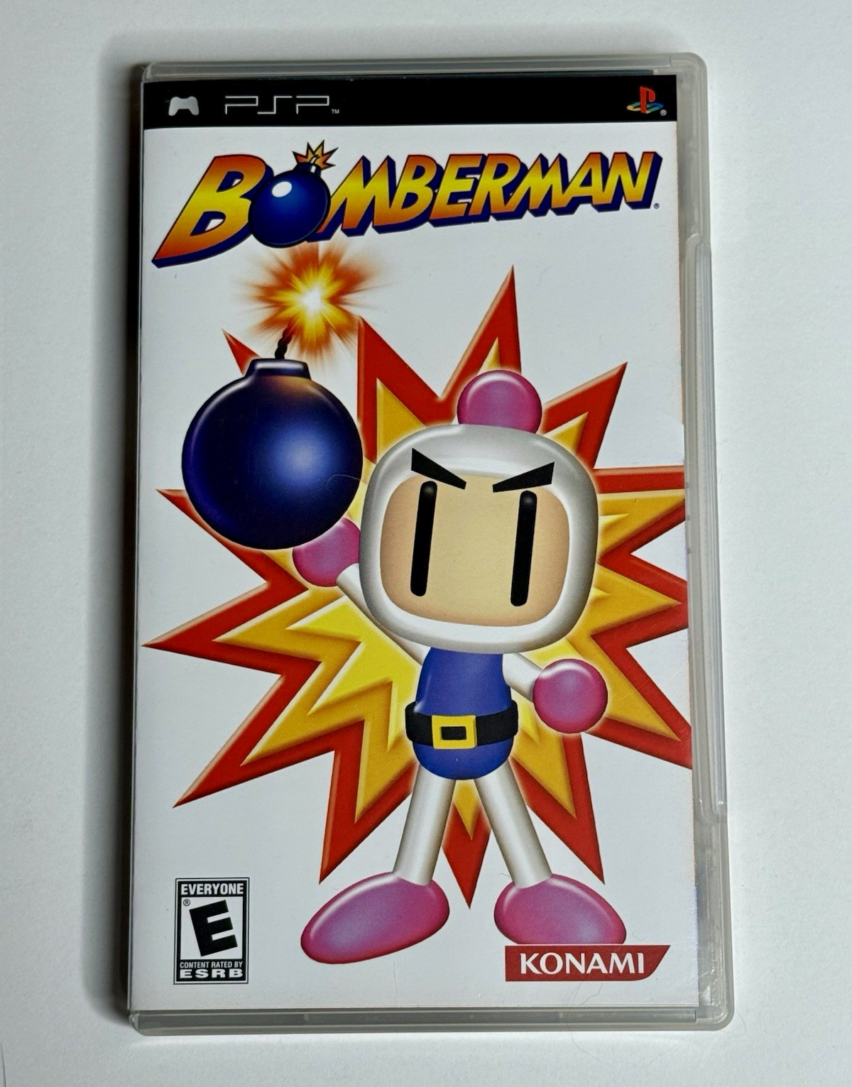 Bomberman PSP 2006 Complete CIB w/ Manual Konami Hudson Tested