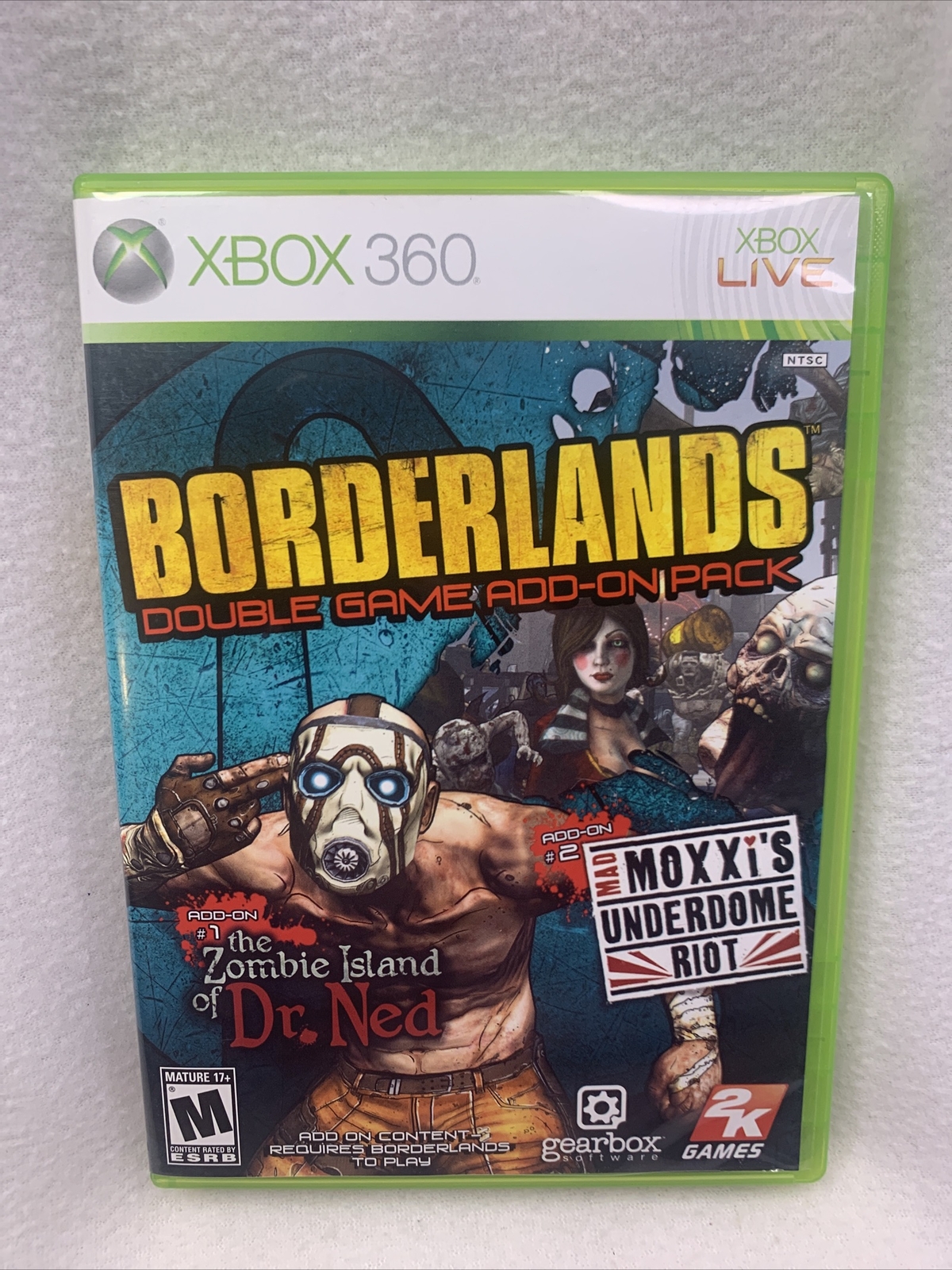 Borderlands Double Game Add-On Pack: The Zombie Island of Dr. Ned & Mad Moxxi’s