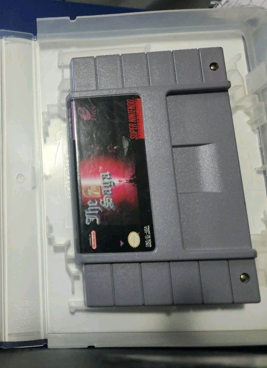 The 7th Saga W Book (Super Nintendo SNES, 1993)