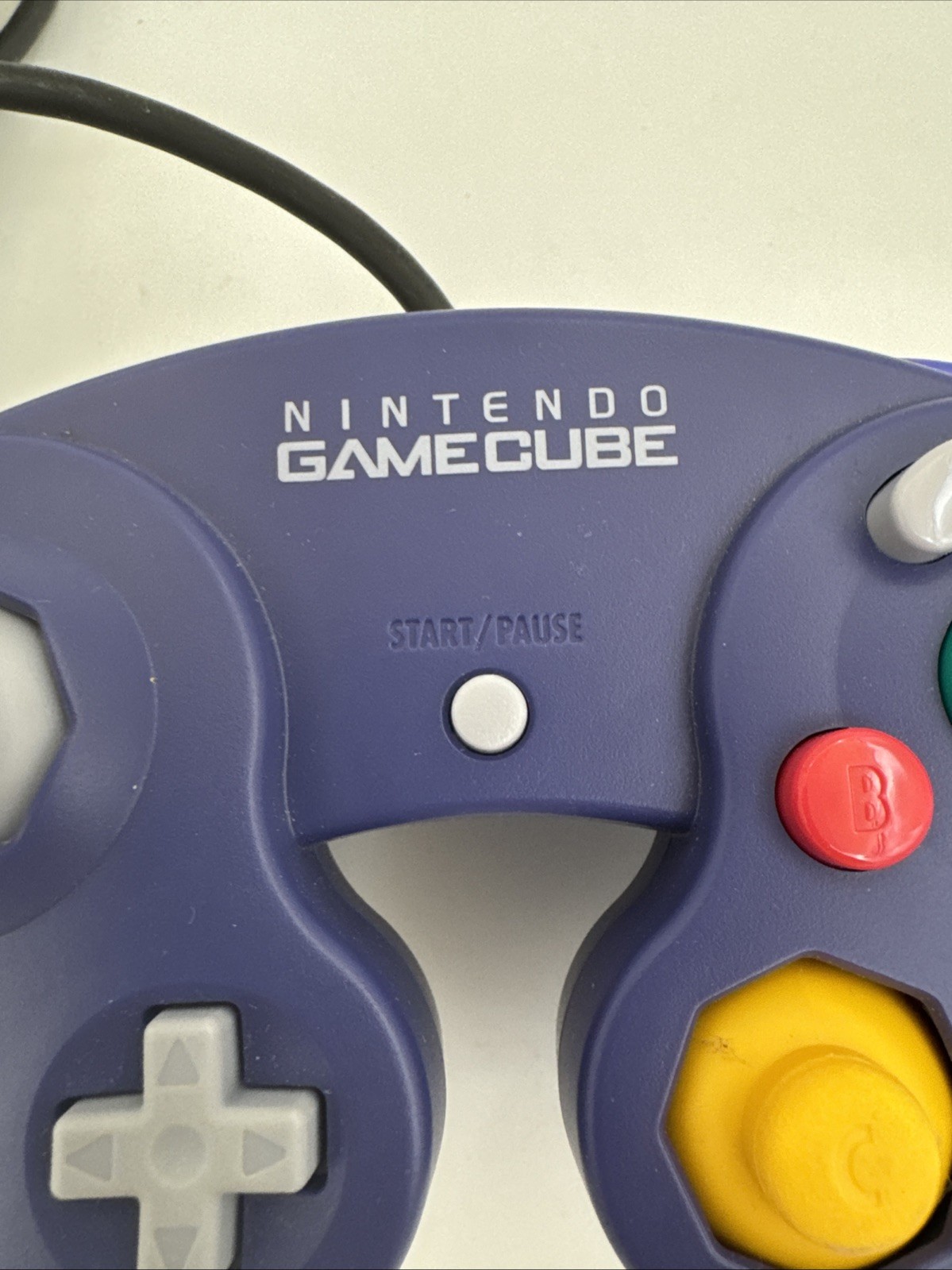 OEM Nintendo GameCube Purple Controller Authentic Tested Tight Stick Like New