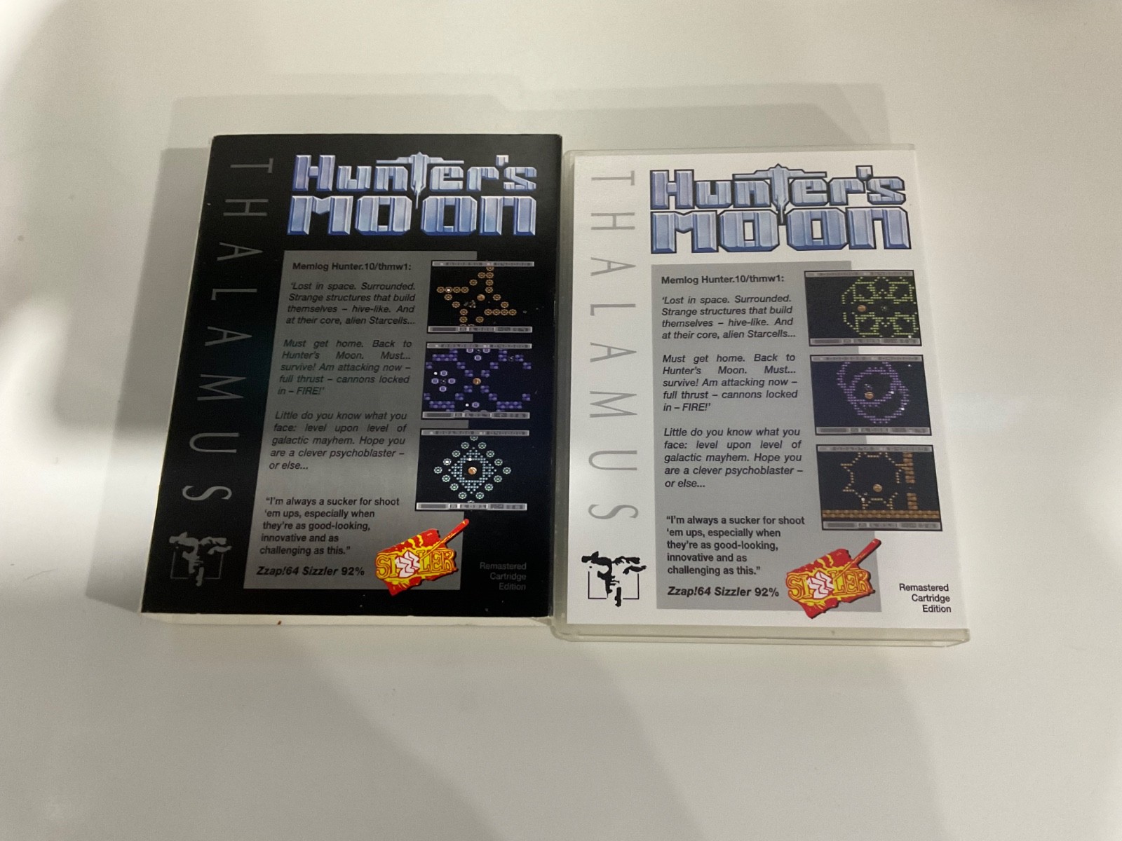 Commodore 64 Hunters Moon Remastered Cartridge game by Thalamus – Tested Working