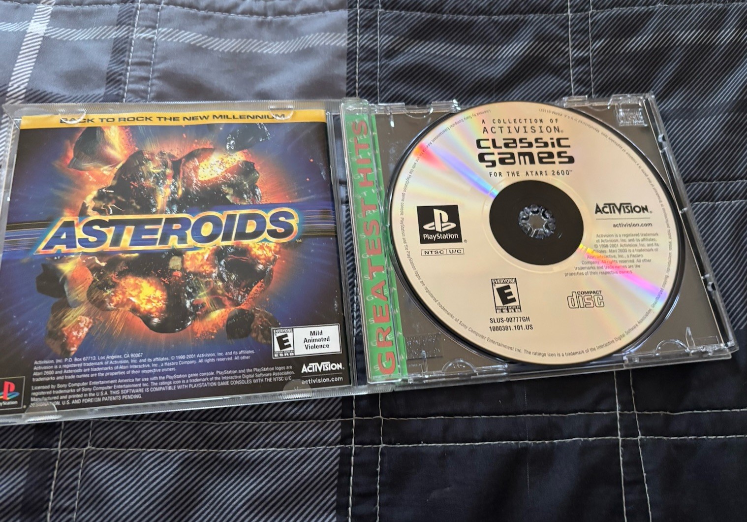 Activision Classics (Sony PlayStation 1, 1998) Complete W/ Manual CIB