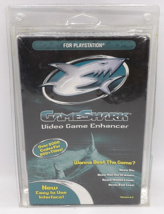 NEW Sealed Collectors Game Shark V 4.0 for PlayStation 1 PSone PS1