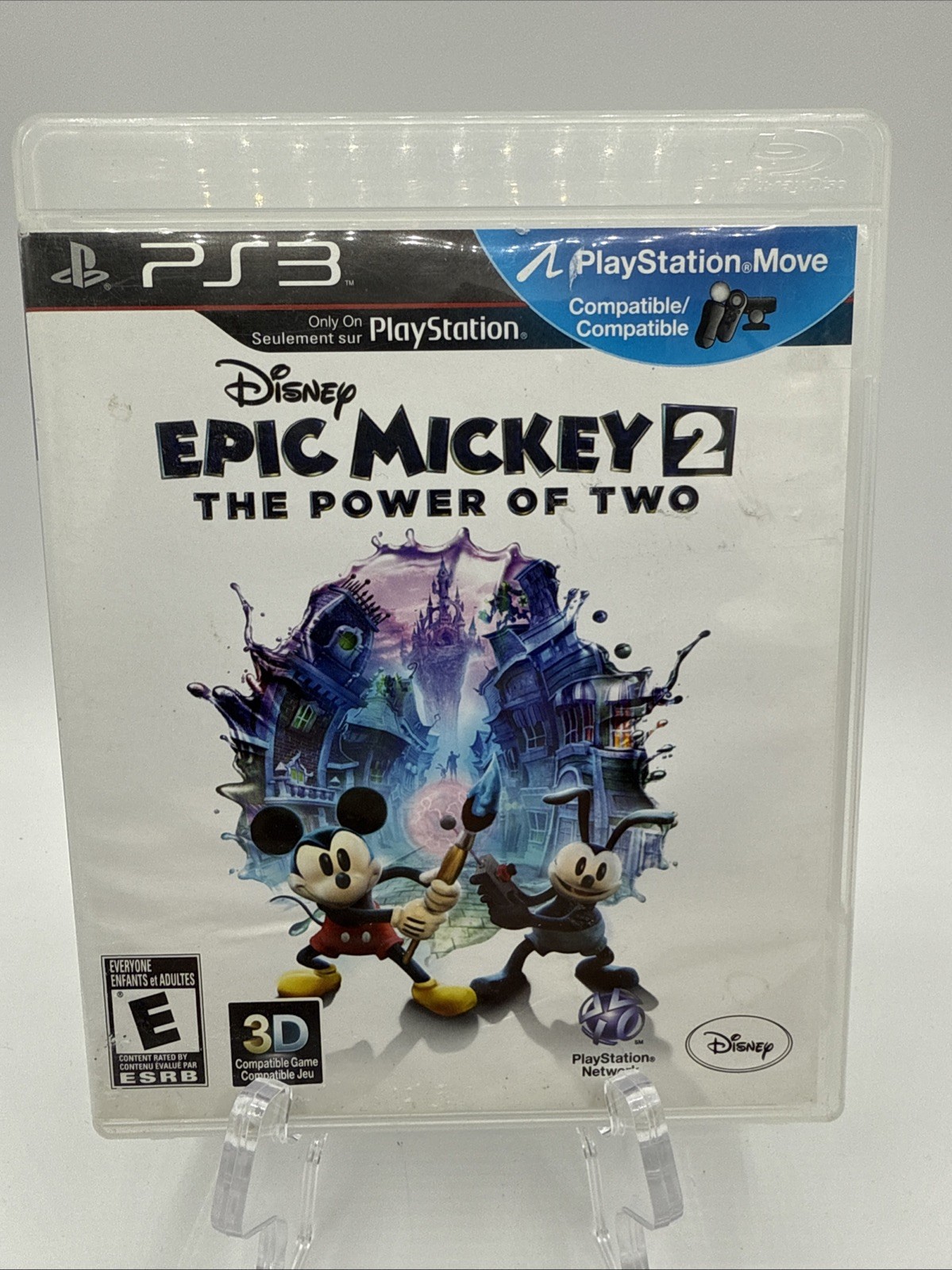 Disney Epic Mickey 2: The Power of Two (PlayStation 3 PS3 2012) No Manual