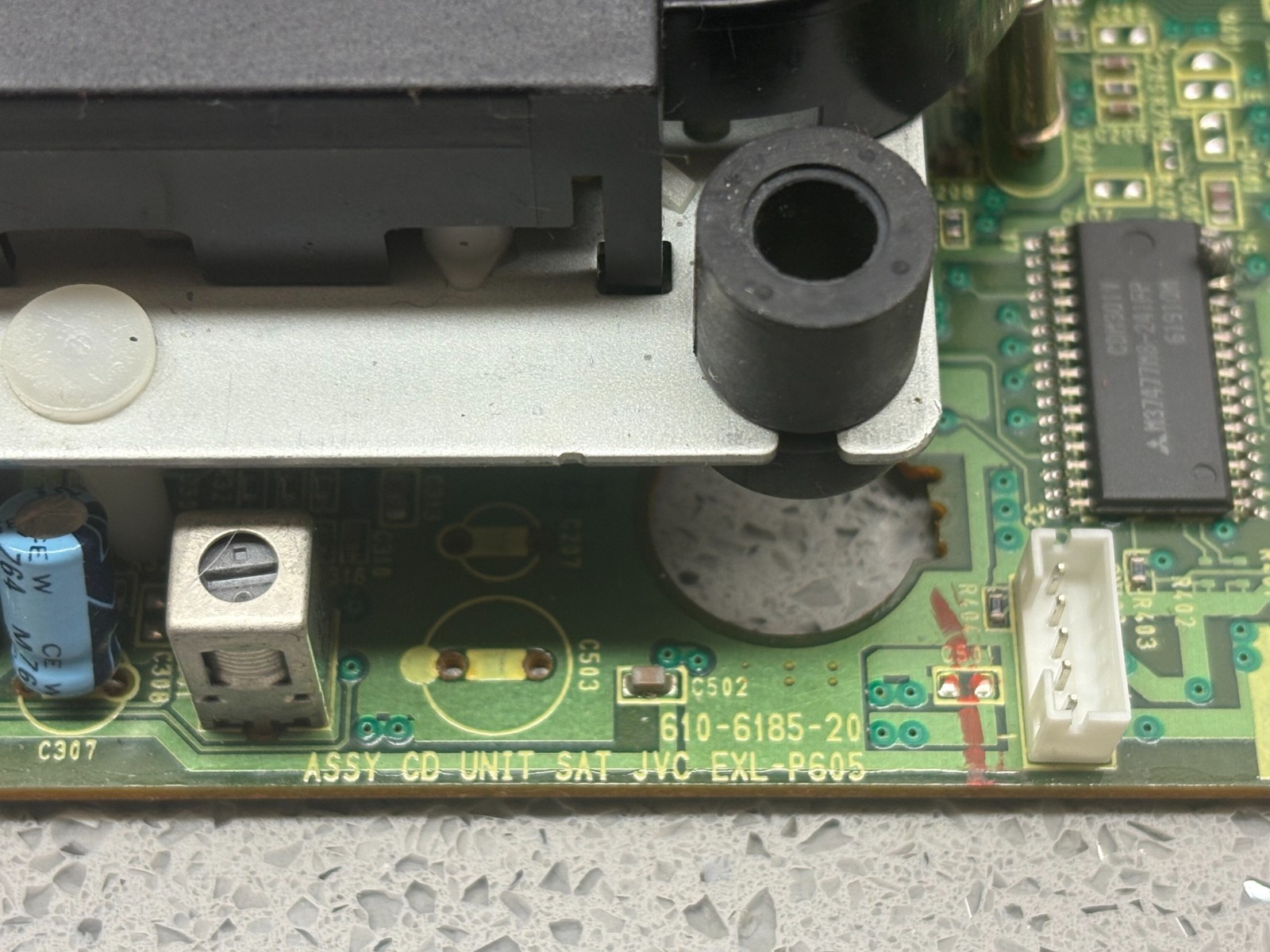 SEGA SATURN MODEL 2 OEM JVC EXL-P605 CD ROM LASER ASSEMBLY DISC DRIVE TESTED