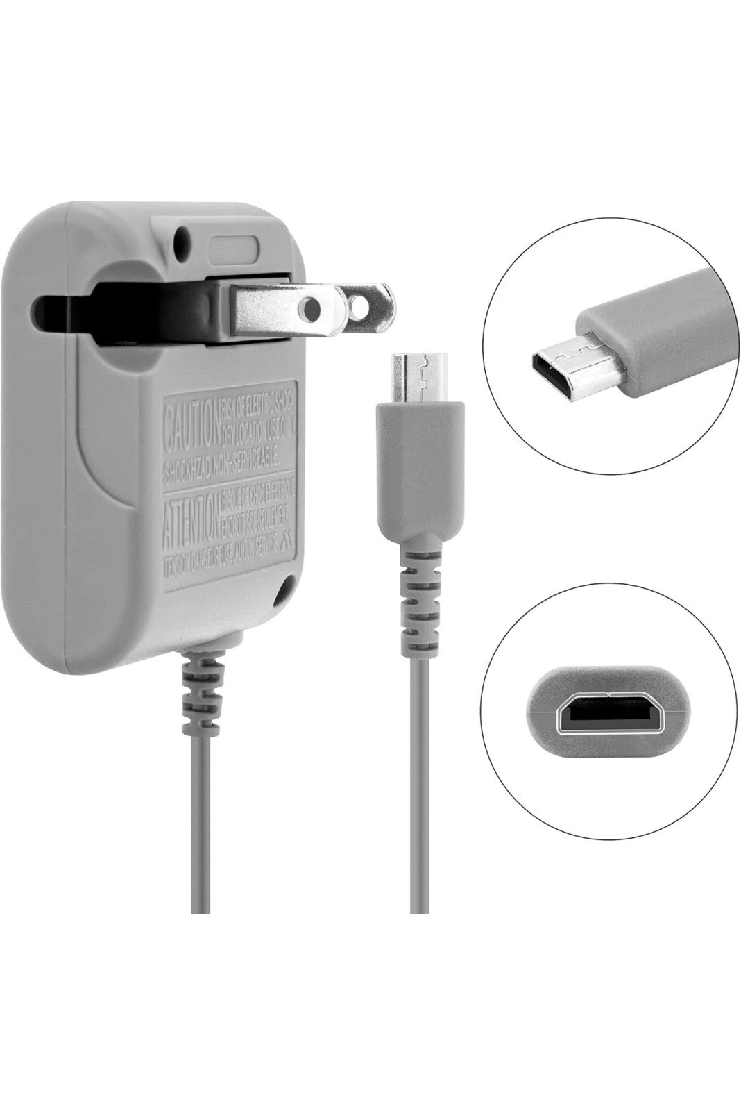 Cable Cargador de Pared Compatible con Consola Nintendo DS Lite NDSL
