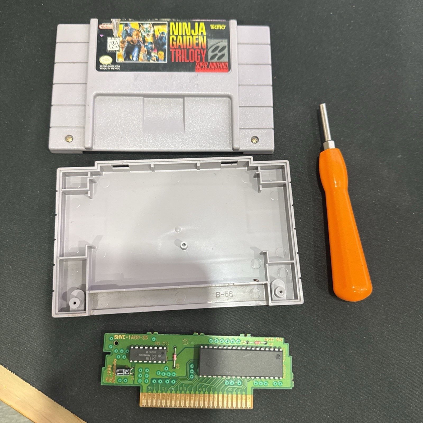 Ninja Gaiden Trilogy SNES Authentic – Cart Only – Tested & Working