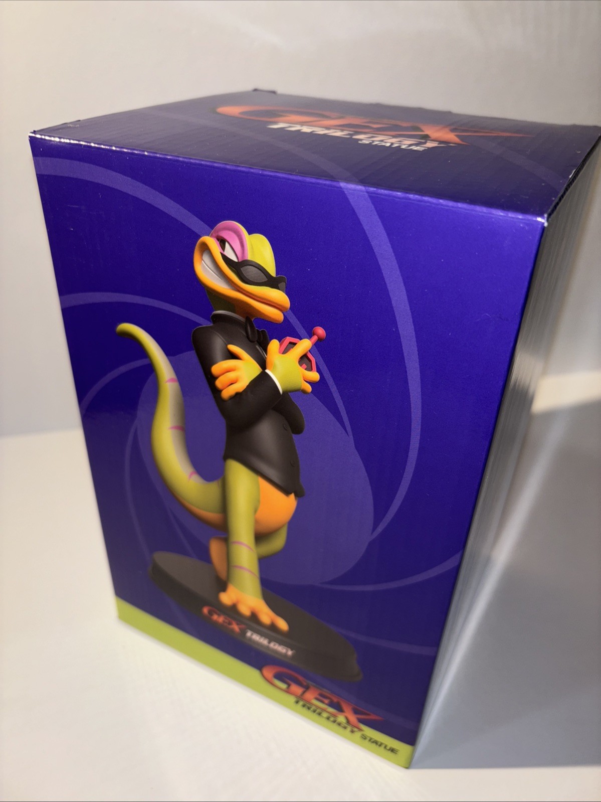 GEX TRILOGY STATUE FIGURE FROM TAIL TIME COLLECTORS EDITION LIMITED RUN GAMES