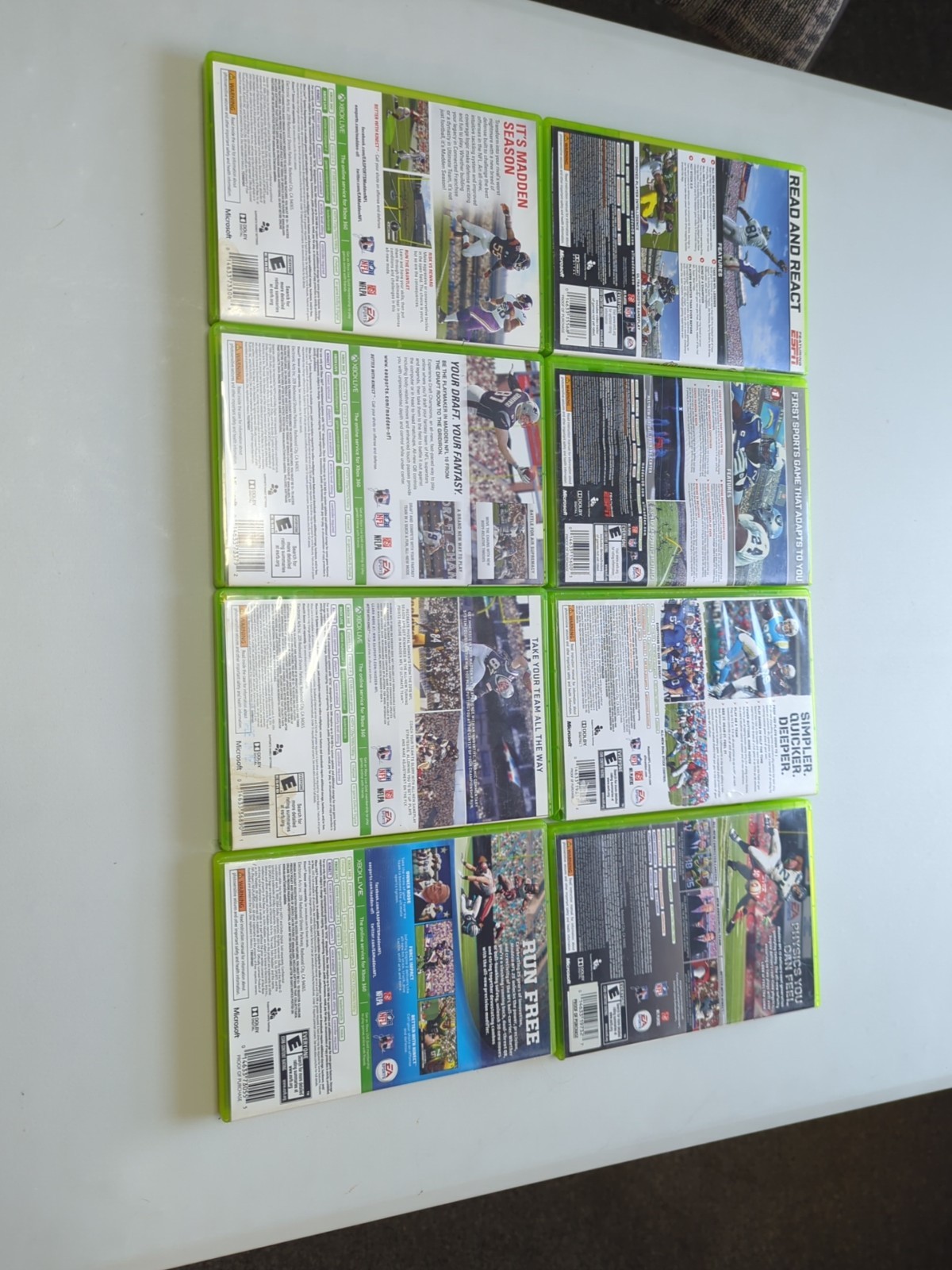 Madden NFL – Microsoft Xbox 360 Tested Bundle Lot
