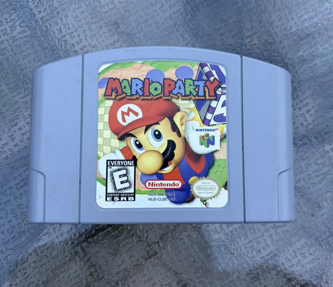 Mario Party N64 Complete In Box CIB Great Shape Nintendo 64