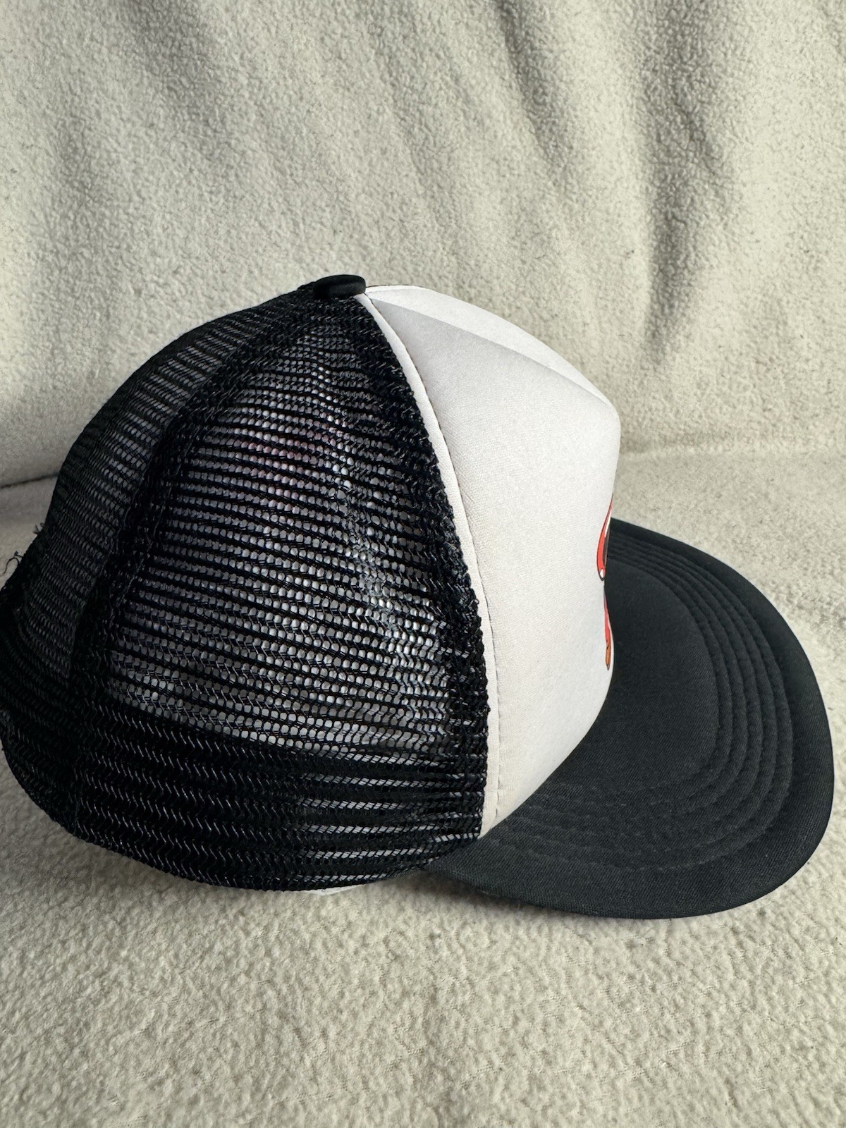 Super Mario Bros Vintage Hat Nintendo Licensed Mushroom Trucker Nostalgia 2003