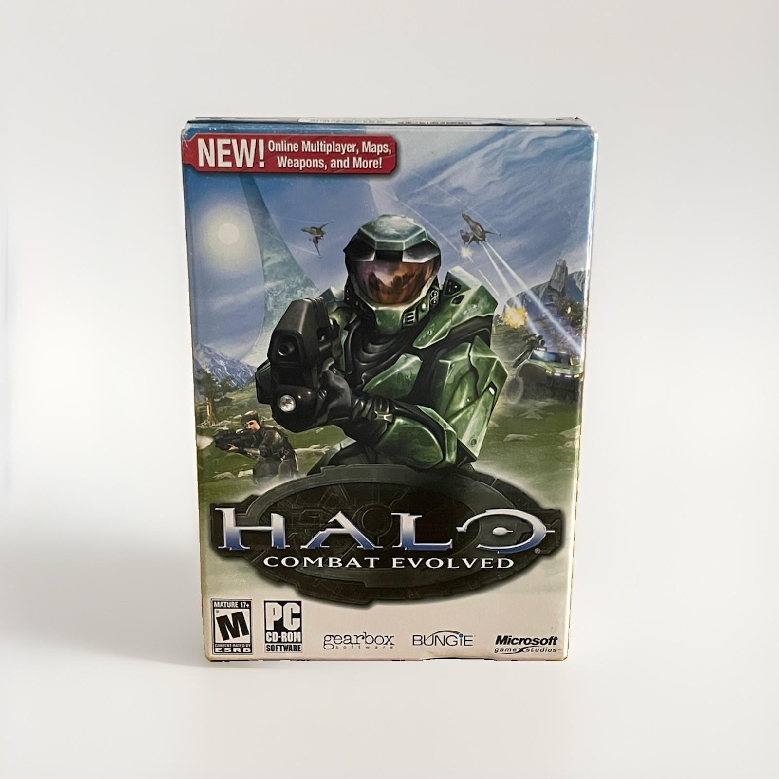 Halo Combat Evolved PC CD-ROM Game w Manual Australia Ed. Great Condition Tested