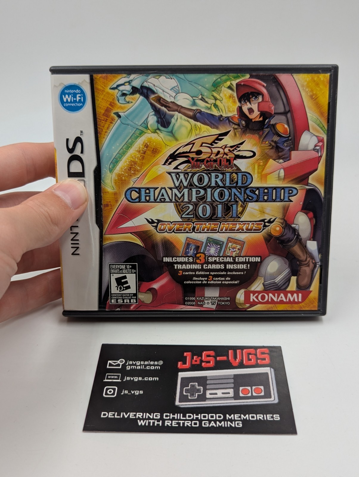 Yu-Gi-Oh 5D’s WC 2011 Over the Nexus – Nintendo DS – CIB No Cards – Tested