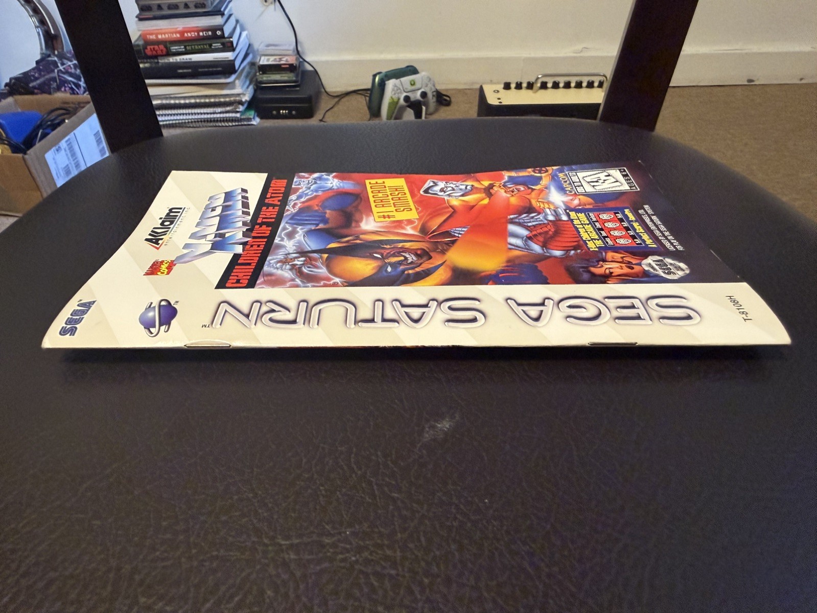 X-Men: Children of the Atom (Sega Saturn, 1996), CIB, Good Condition!