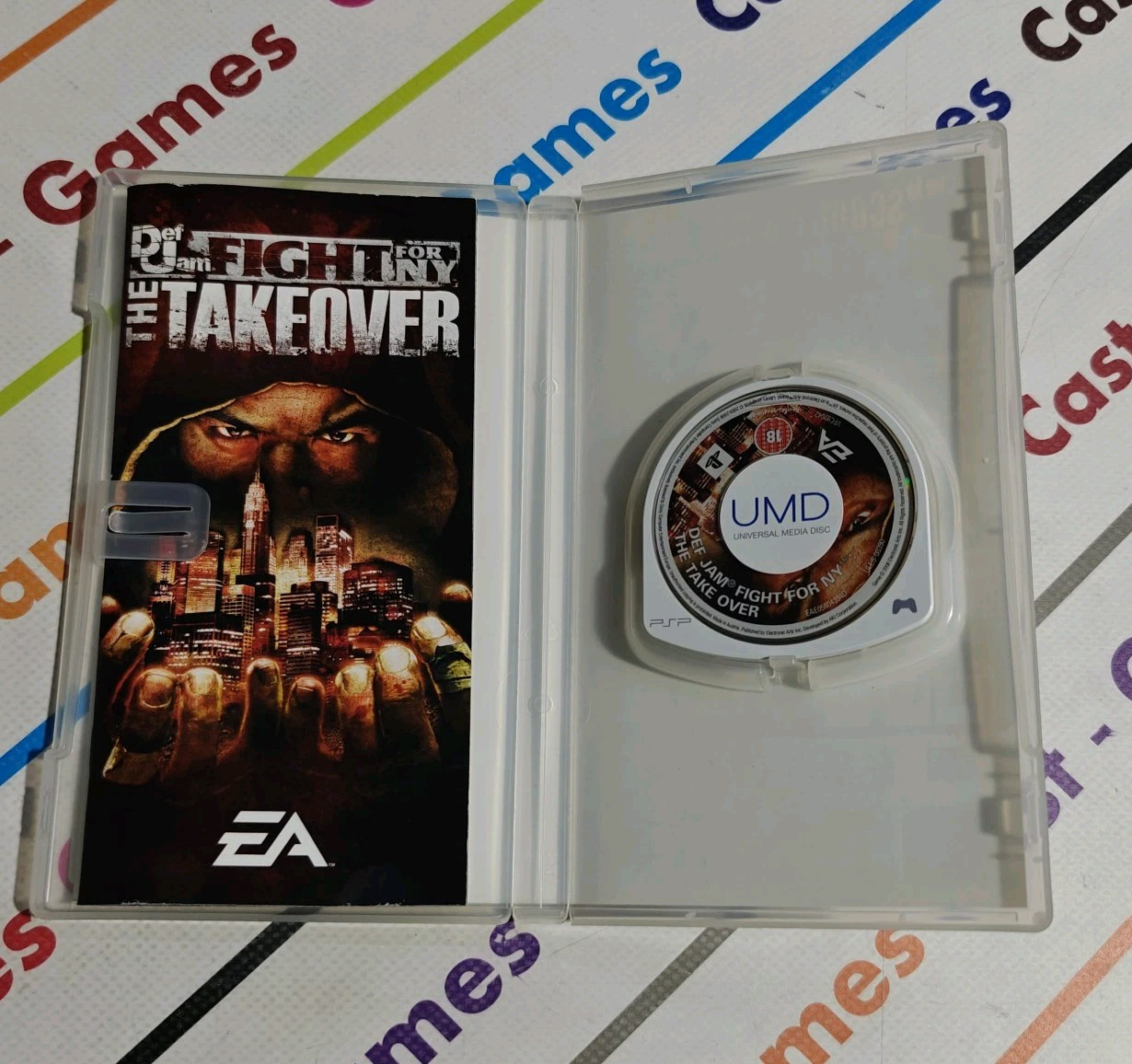DEF JAM FIGHT FOR NY THE TAKEOVER – SONY PSP NM ITALIAN MULTILINGUAL