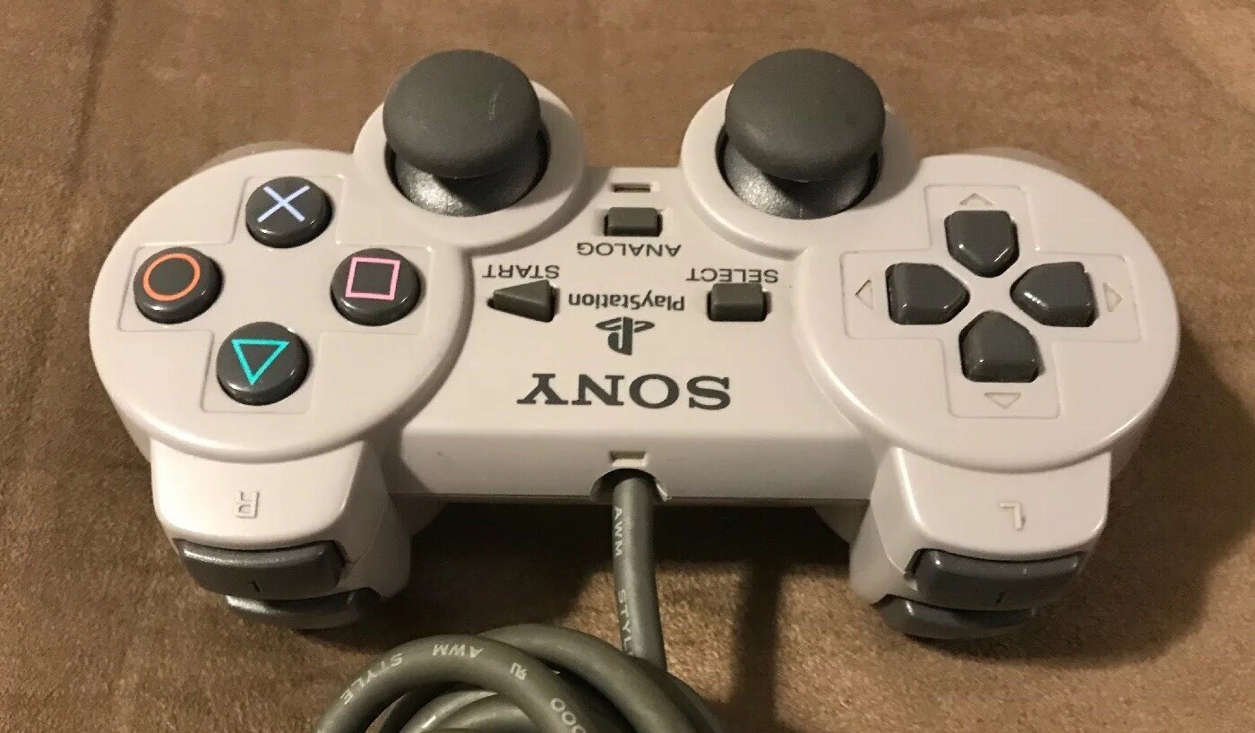 Official Sony PlayStation 1 PS1 Joystick Controller! ~ Works Great! ~ Authentic!