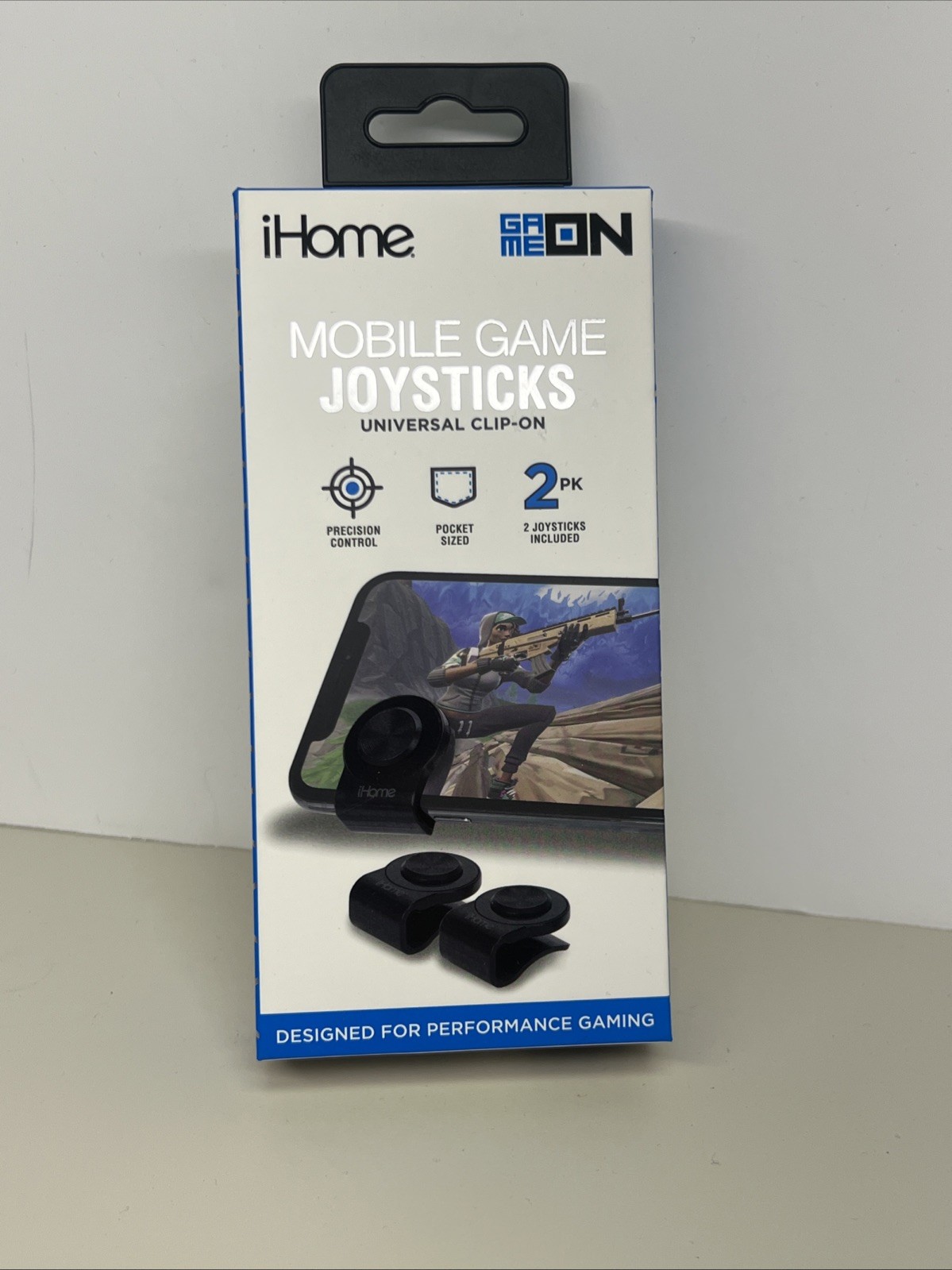 iHome Mobile game joystick 2 Pck For Left Or Right Handed New