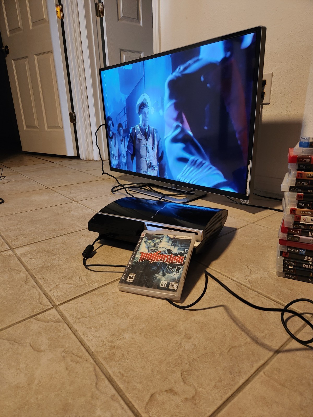 Wolfenstein Ps3. No Manual.
