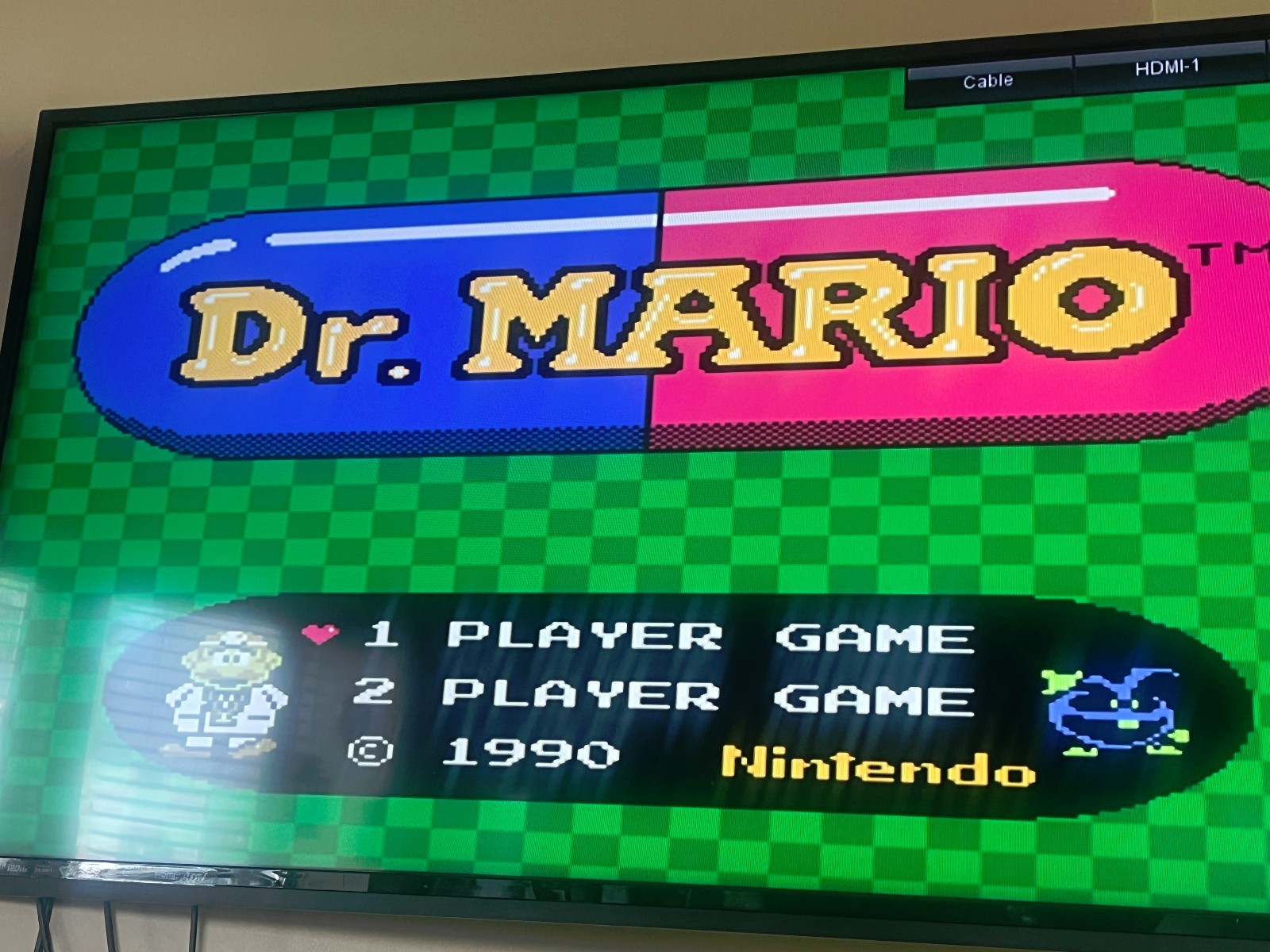 Dr. Mario (Nintendo Entertainment System 1990) — DR MARIO for NES