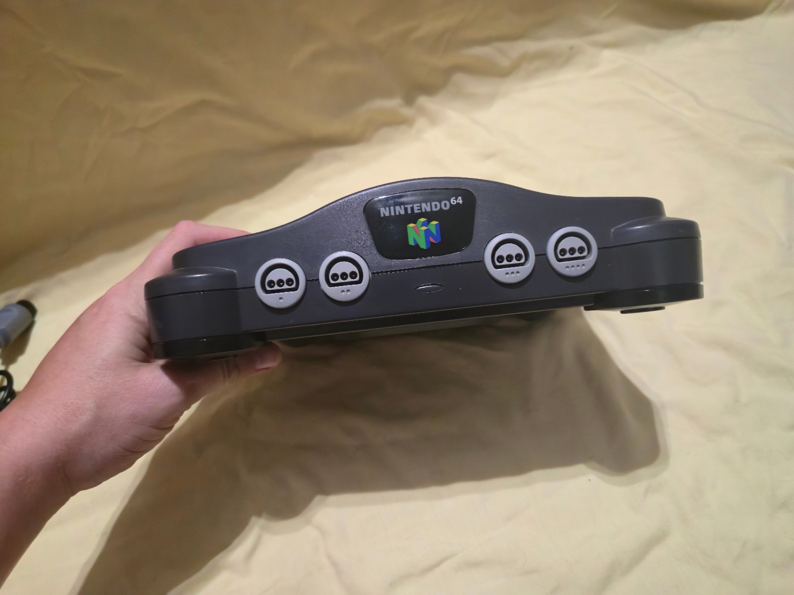 Nintendo 64 N64 Console NUS-001 (USA) Bundle w/ 2 Controller And Cables TESTED