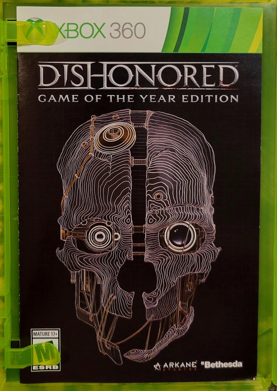 Dishonored-Game Of The Year Edition Microsoft Xbox 360/ CIB/ Manual/ No Poster