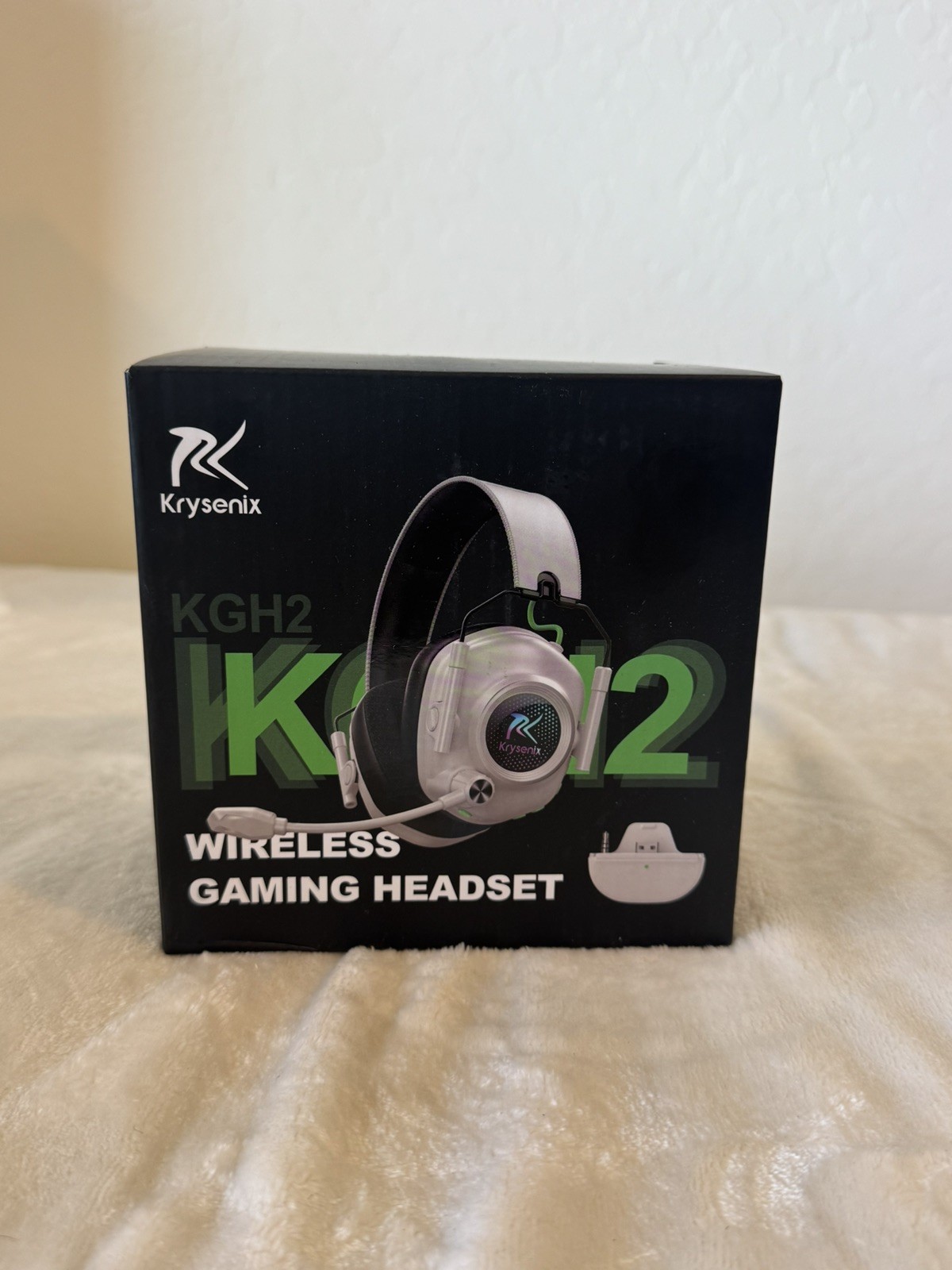 Krysenix KGH2 Wireless Gaming Headset For PlayStation Xbox Gamer Etc