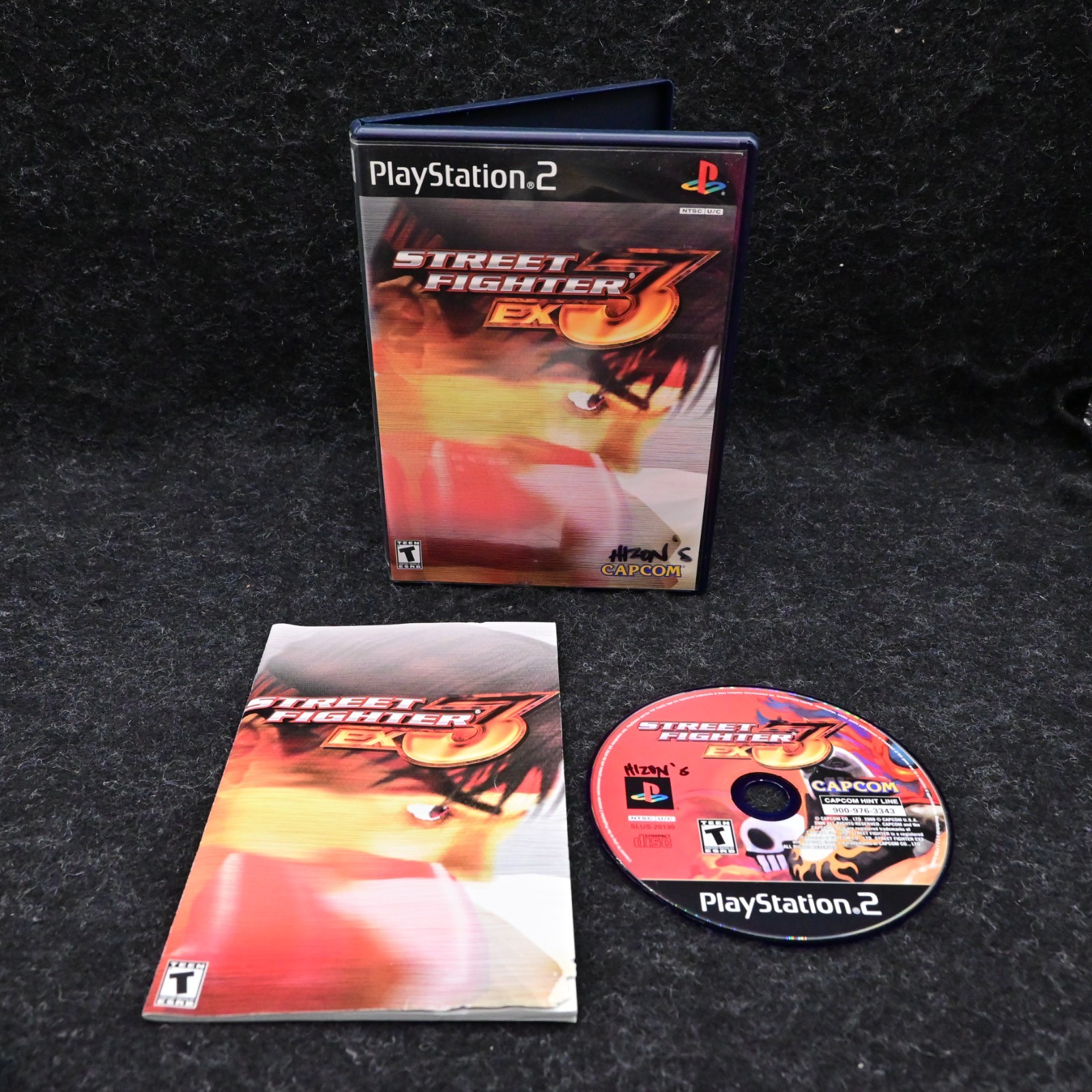 Street Fighter EX3 (Sony PlayStation 2 PS2) Complete CIB Tested Case