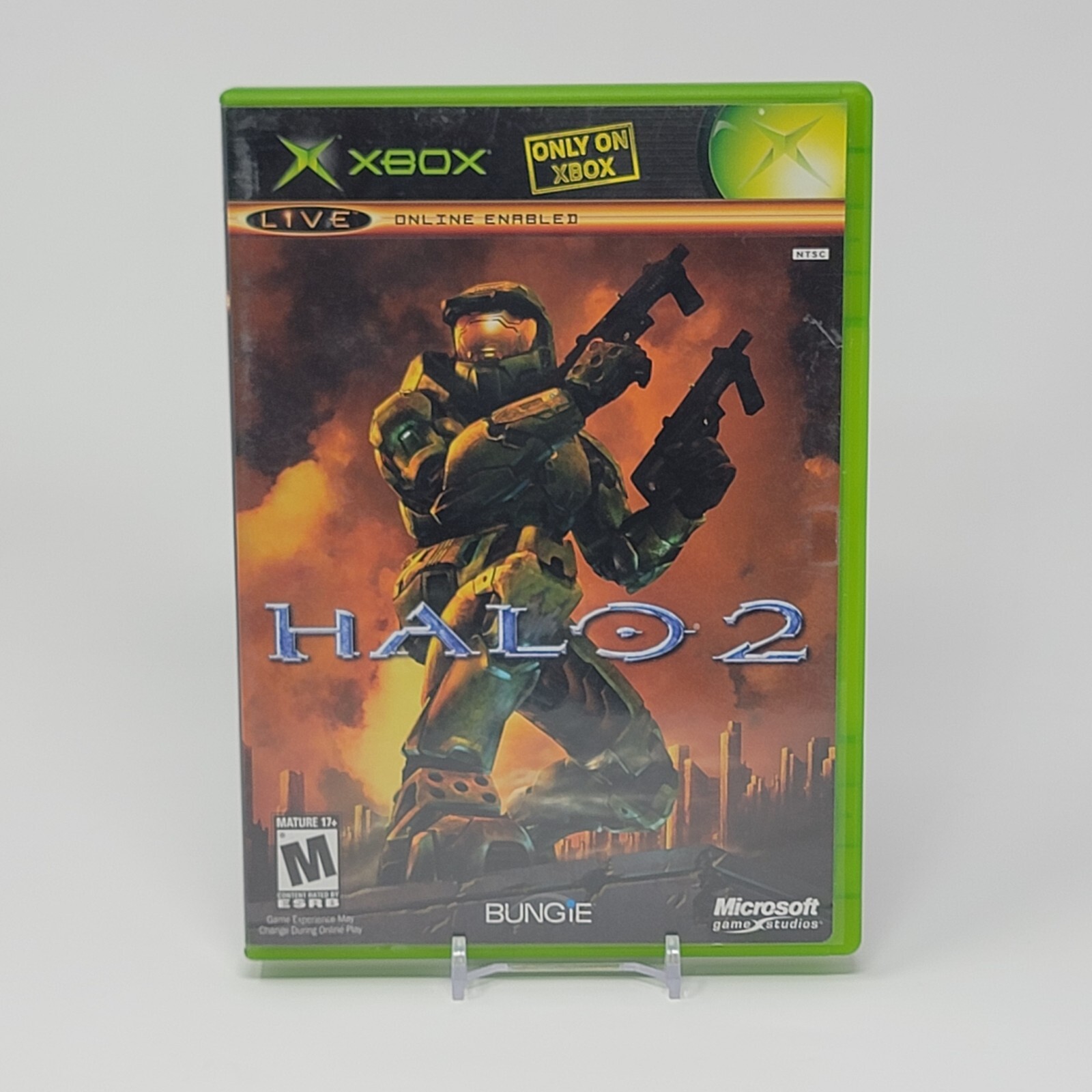 Halo 2 (Original Xbox) Black Label CIB COMPLETE & TESTED
