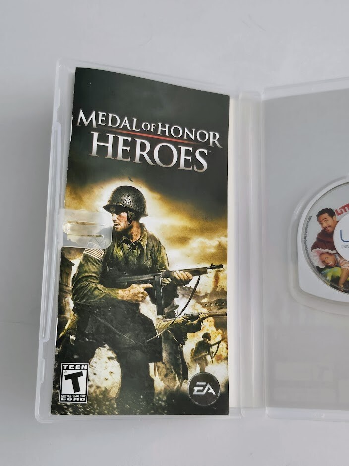 Medal Of Honor Heroes Sony PSP Multi Online Playability With Booklet Pre-Owned