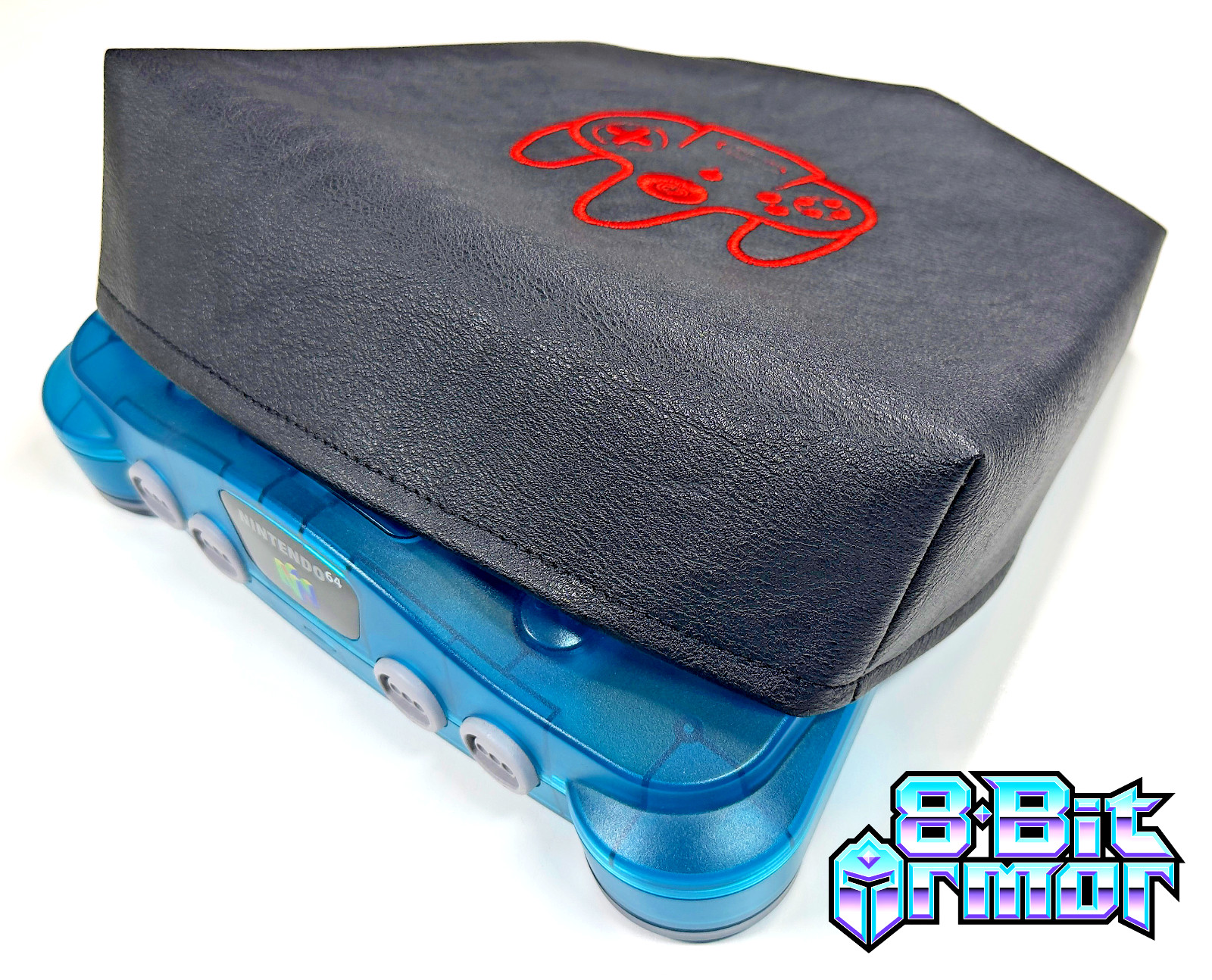8Bit Armor Nintendo 64 N64 Console Faux Leather Dust Cover Protector w/ Logo