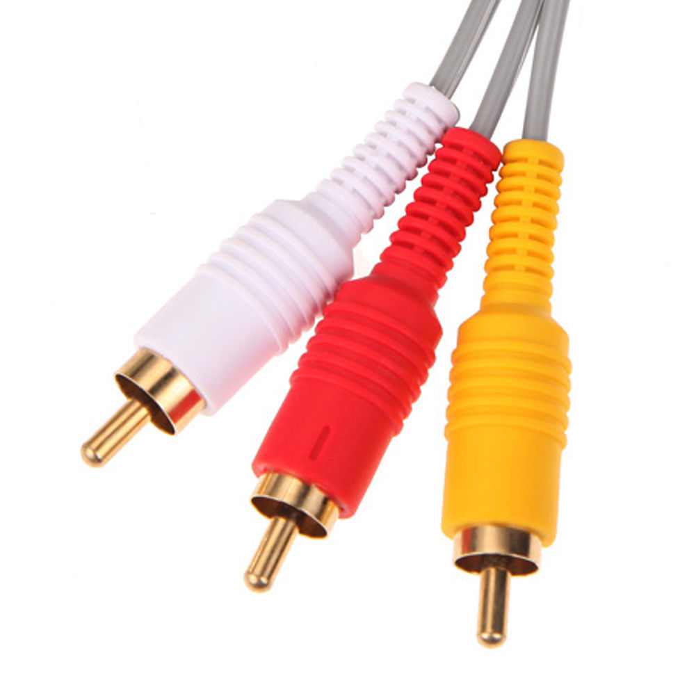 Audio Video AV Composite 3 RCA Cable for Nintendo Wii NEW US SELLER