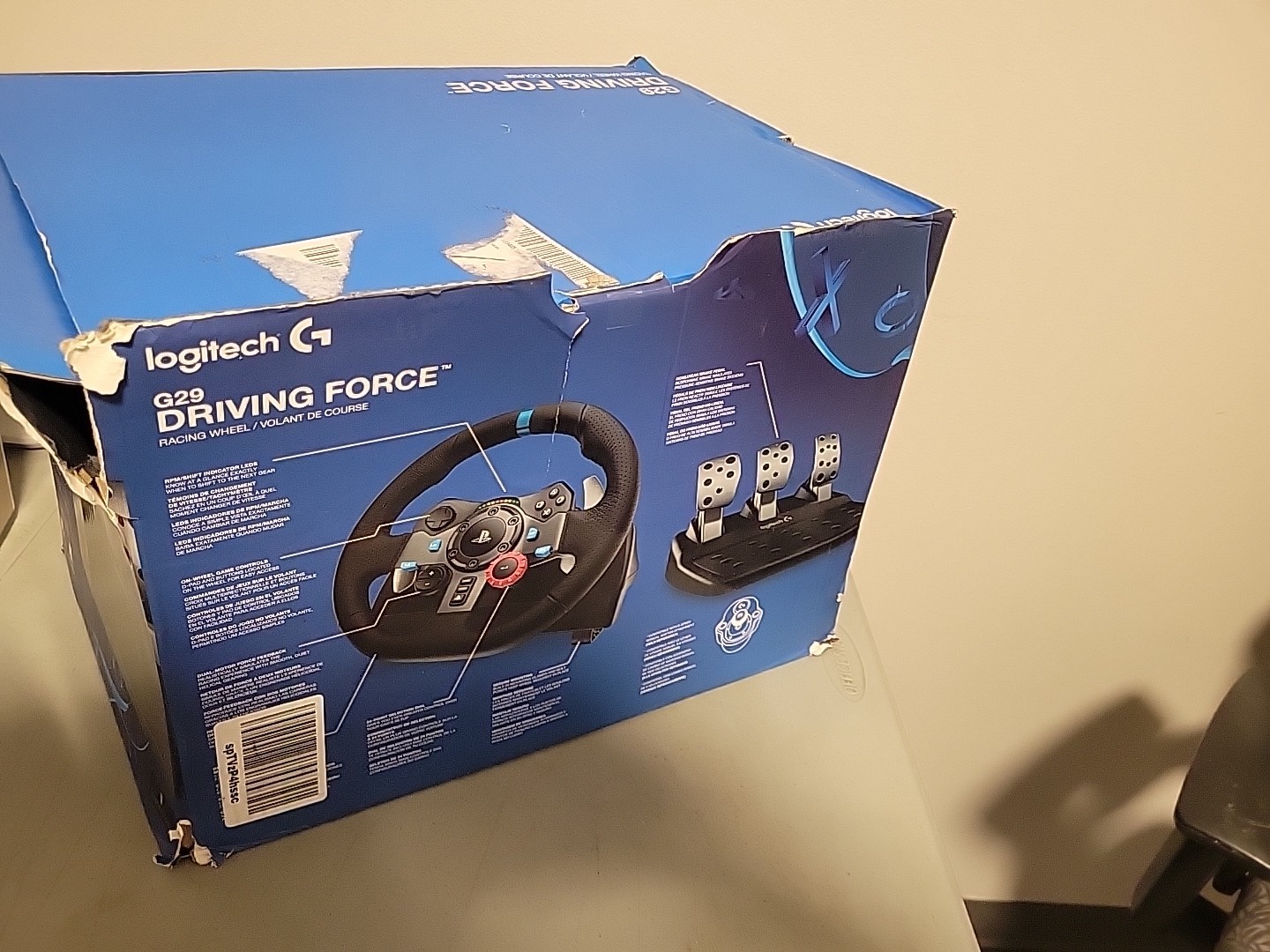 Logitech G29 Driving Force Racing Wheel – Black (941-000110)