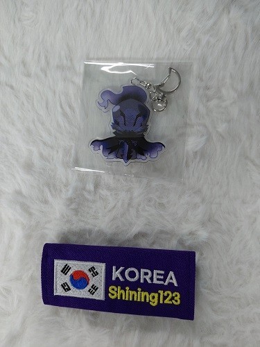 Cookie run kingdom Acrylic keyring 5pcs/korea